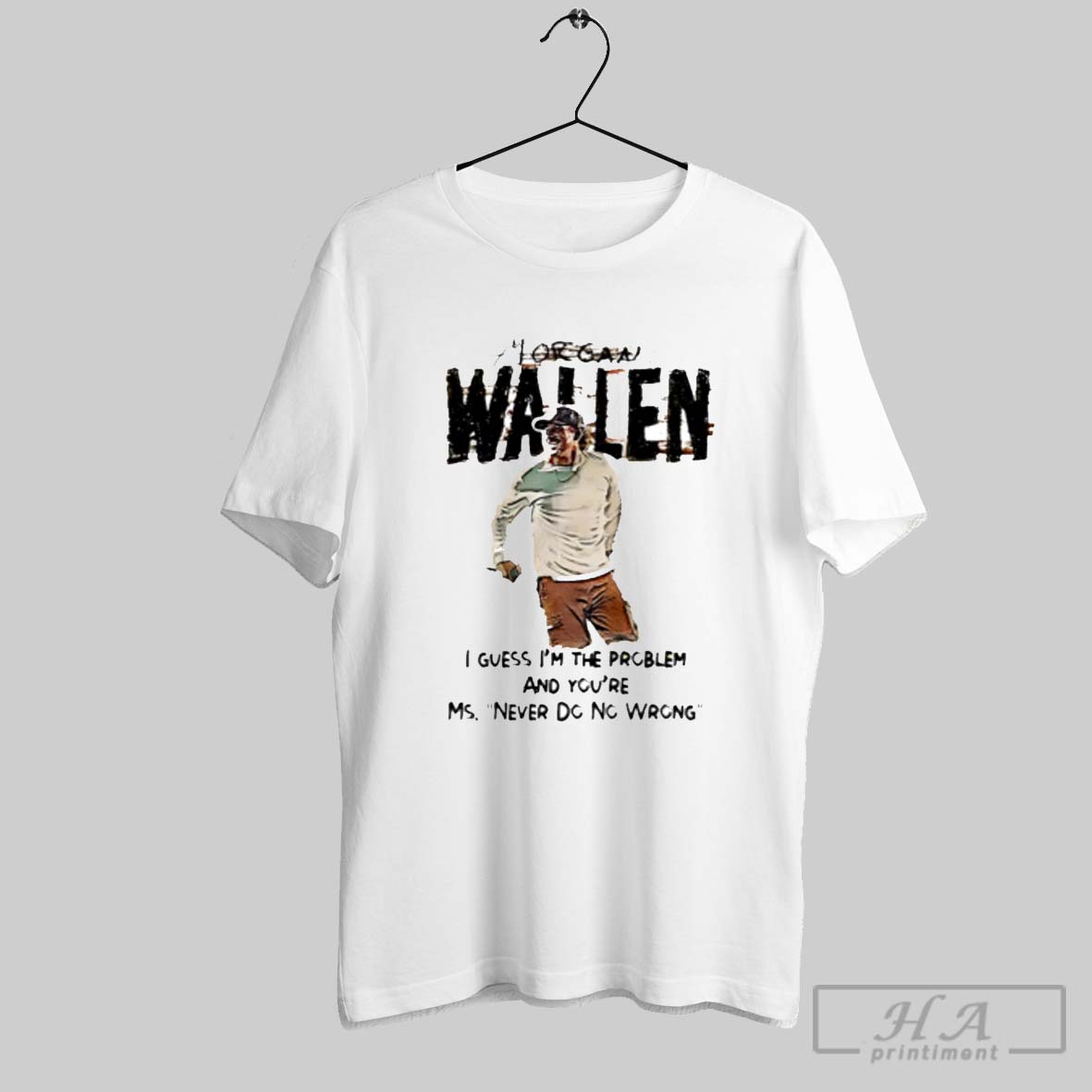 Morgan Wallen Im The Problem Tour 2025 Vintage Shirt
