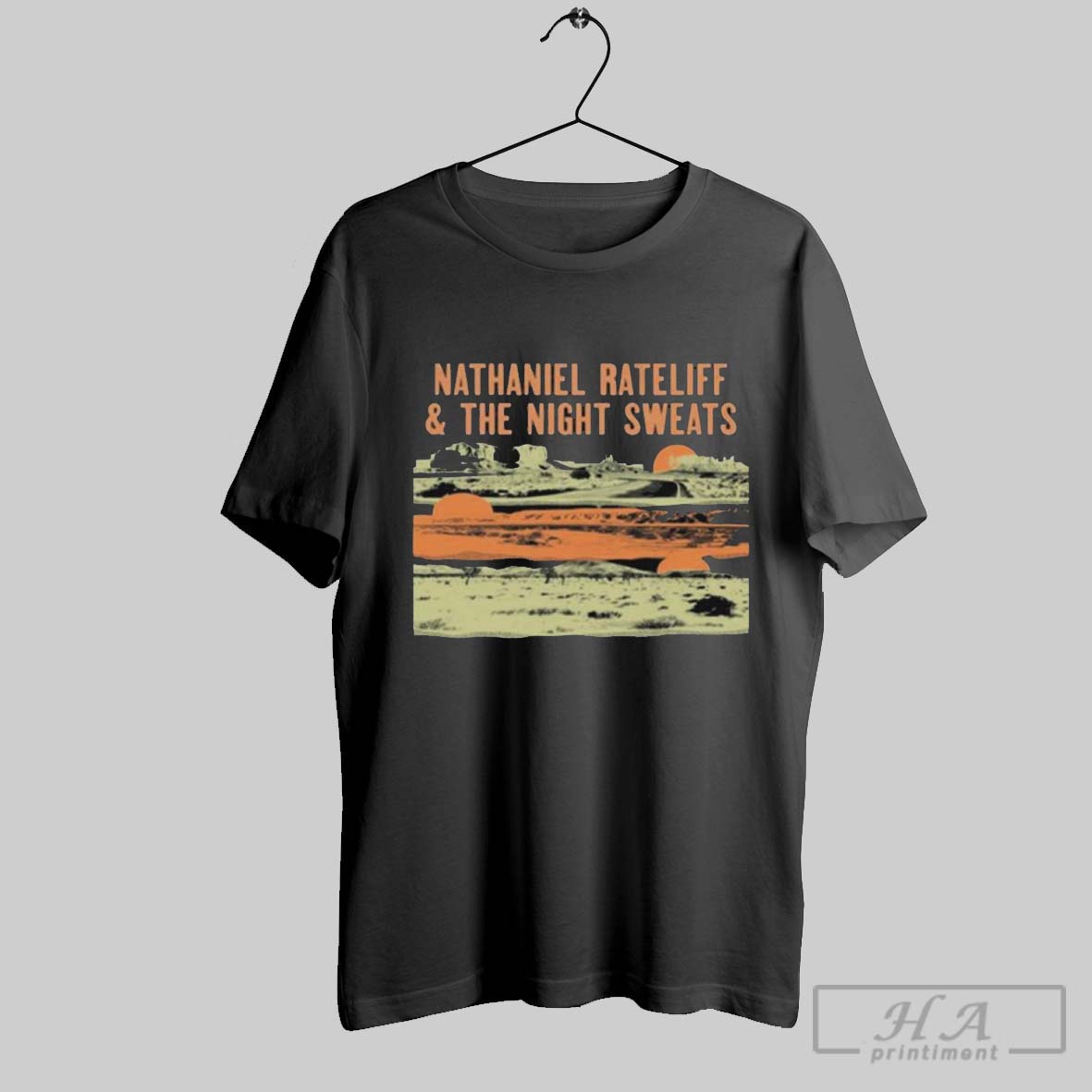Nathaniel Rateliff And The Night Sweats South Of Here Tour 2025 Retro Shirt