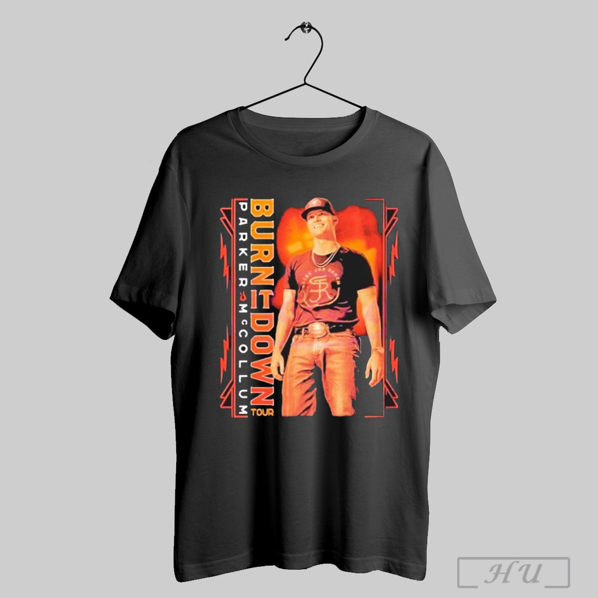 Burn It Down Parker Mccollum Music Tour 2025 Shirt
