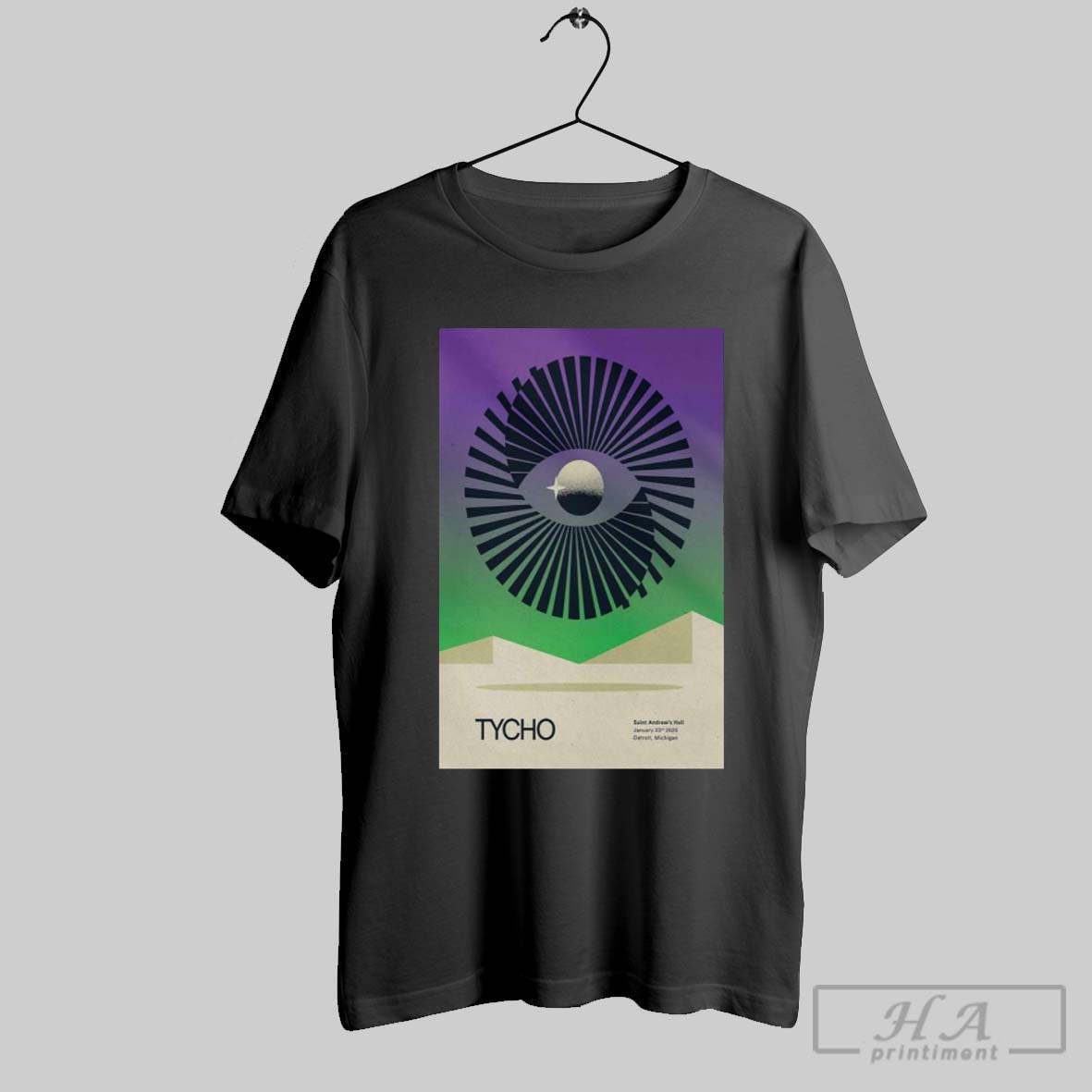 Tycho Detroit Michigan January 23 2025 Saint Andrews Hall Tour Shirt