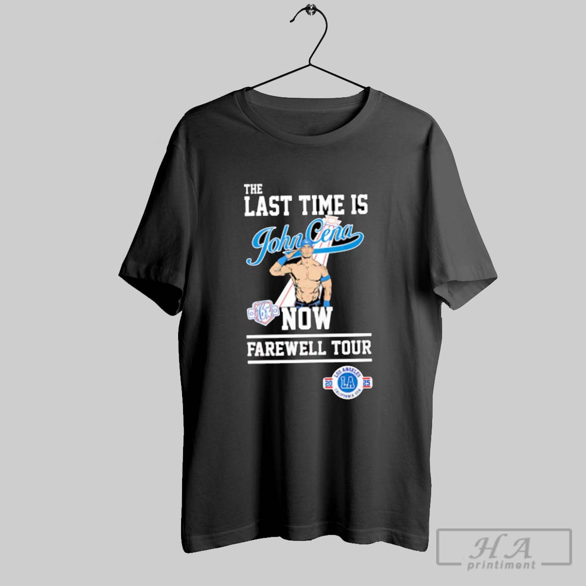The Last Time Is John Cena Now Farewell Tour Los Angeles 2025 Shirt