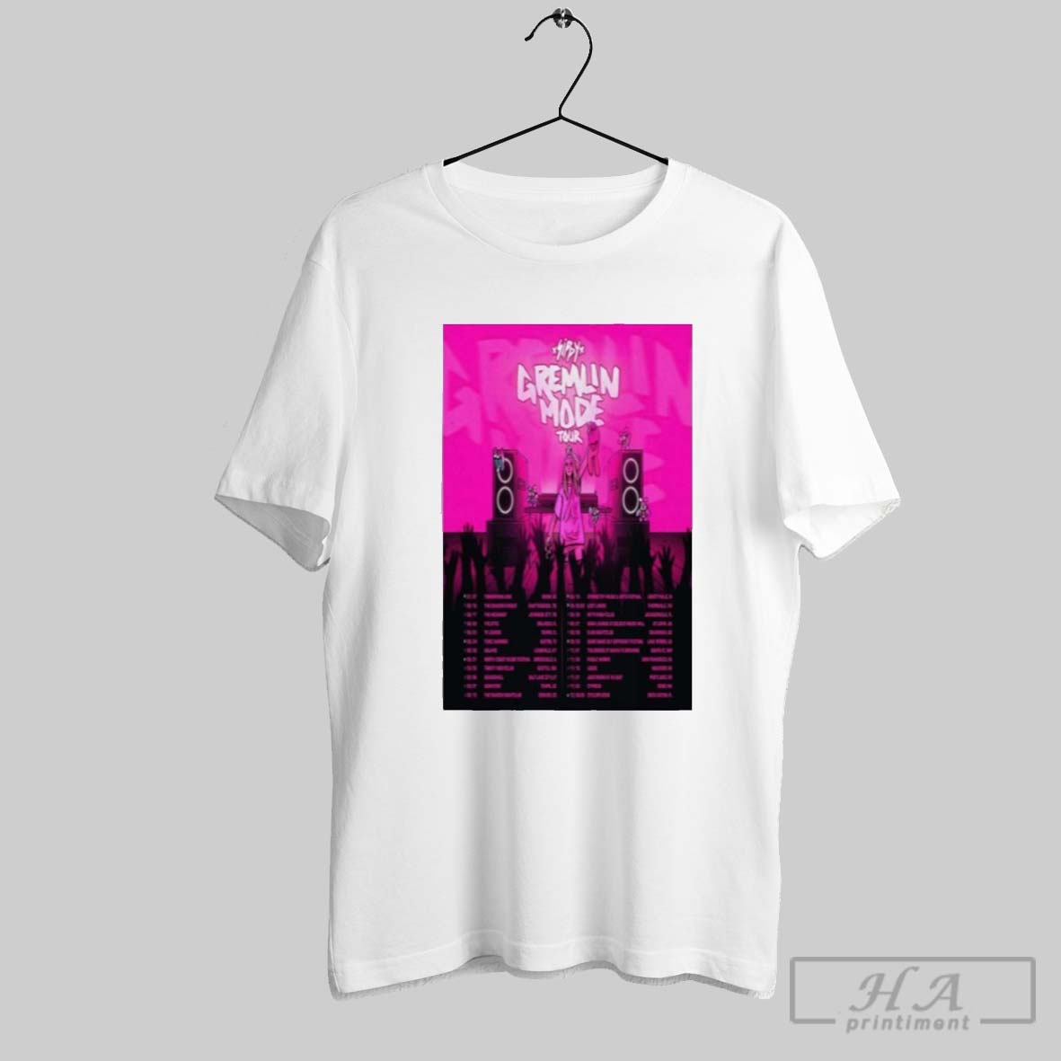 The Gremlin Mode Tour 2025 Sippy Poster Shirt