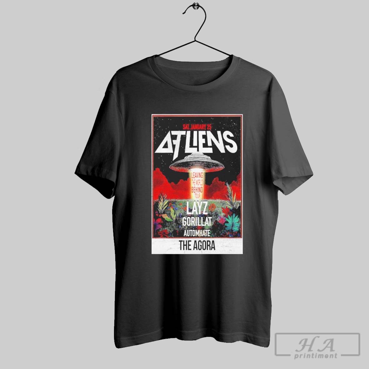Tour 2025 Atliens Agora Theater Ballroom In Cleveland Oh Shirt