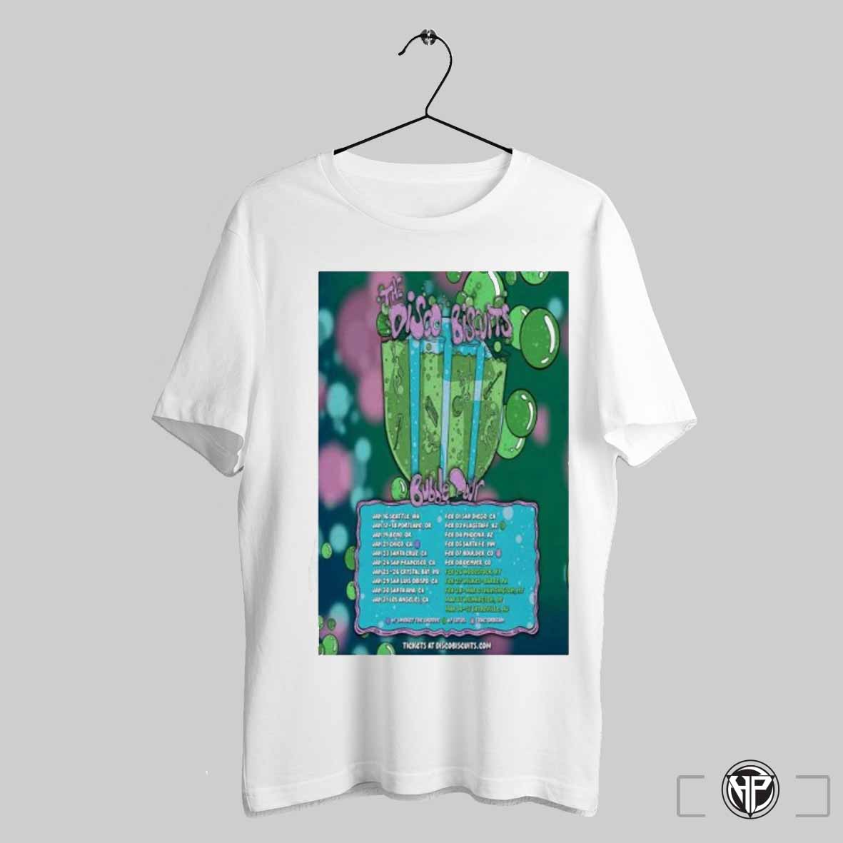 The Disco Biscuits Bubble Tour 2025 Poster Shirt Trending Sweatshirt