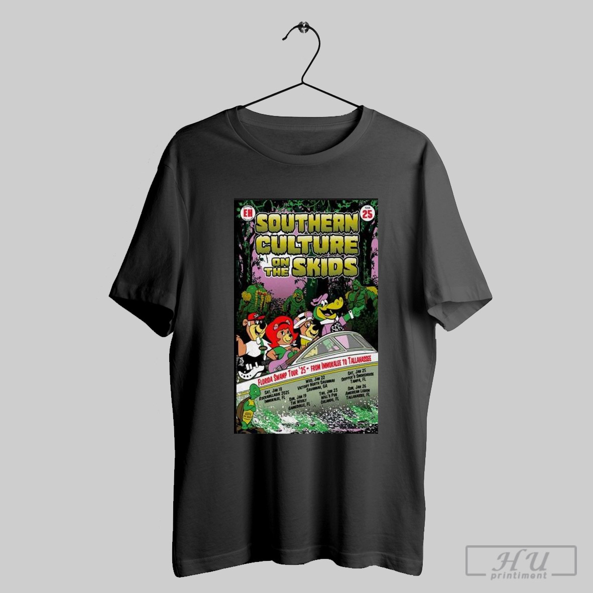 Southern Culture On The Skids Florida Swamp Tour 2025 Shirt