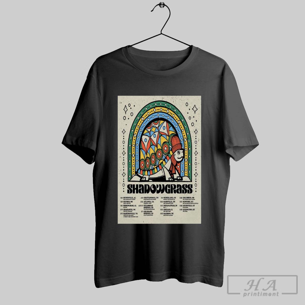 Shadowgrass On Winter Tour 2025 Poster Shirt
