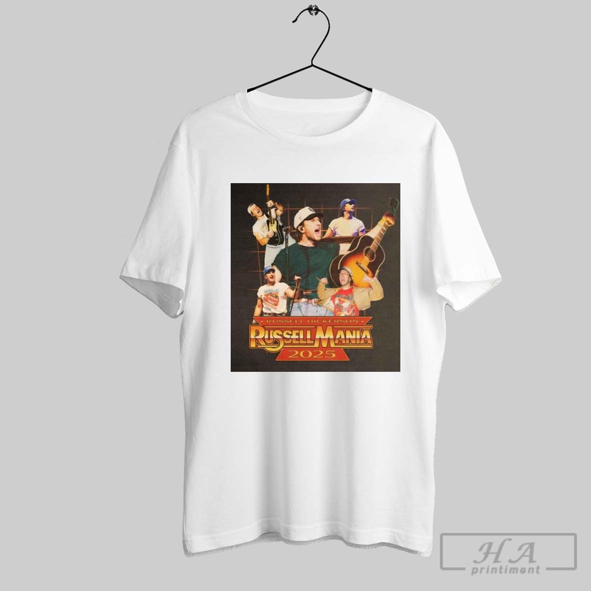 Russell Dickerson Adds Summer Shows To Russellmania Tour 2025 Shirt