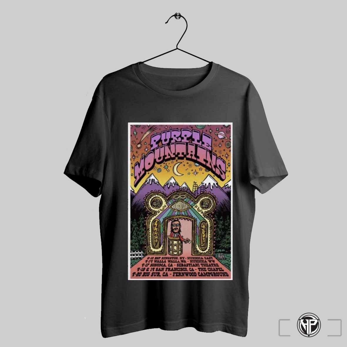 Purple Mountains Summer Tour 2025 Poster Shirt Trendy Sweatshirt