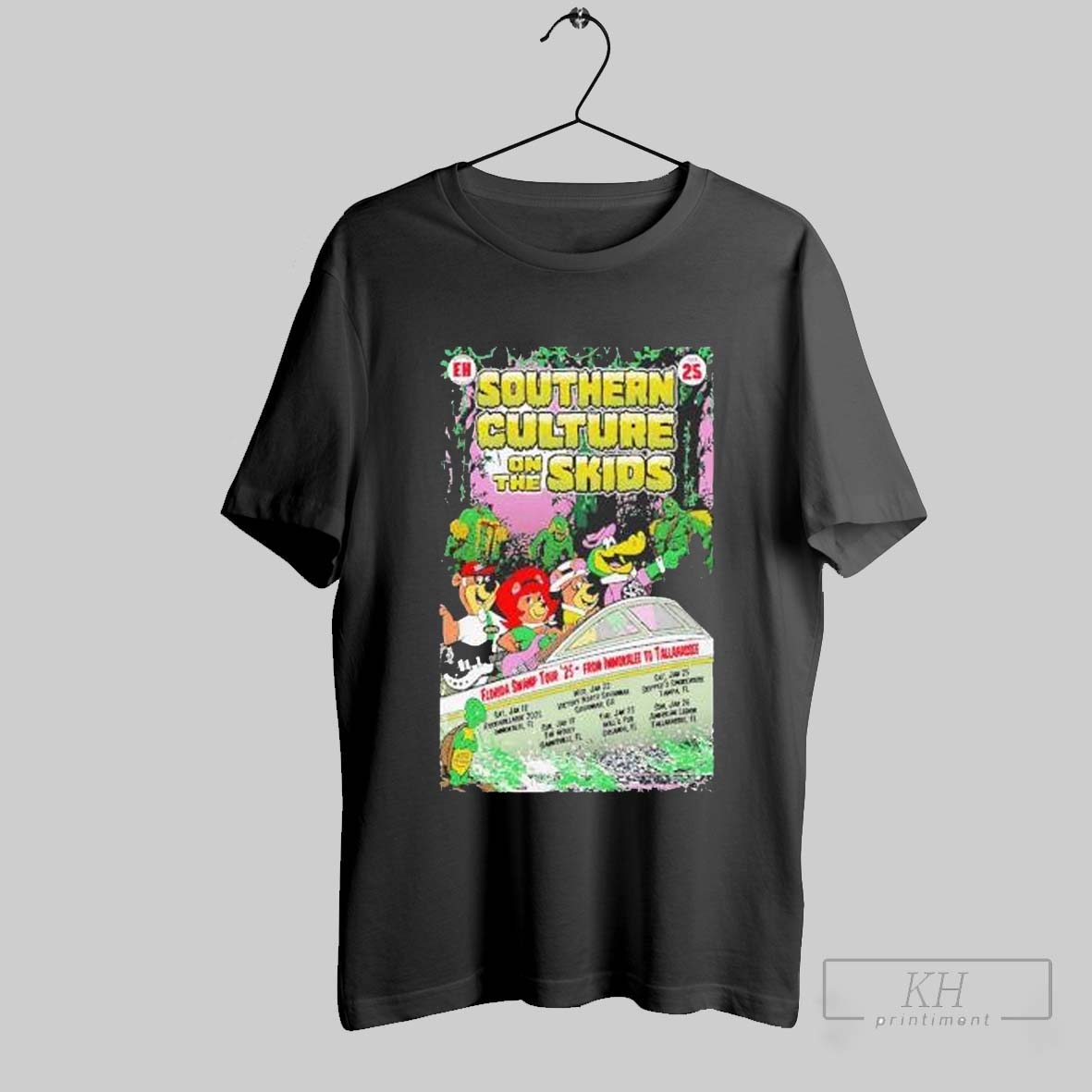 Official Southern Culture On The Skids Florida Swamp Tour 2025 Poster Shirt Shirt Cutom Poster Coffee Mugs Ornaments