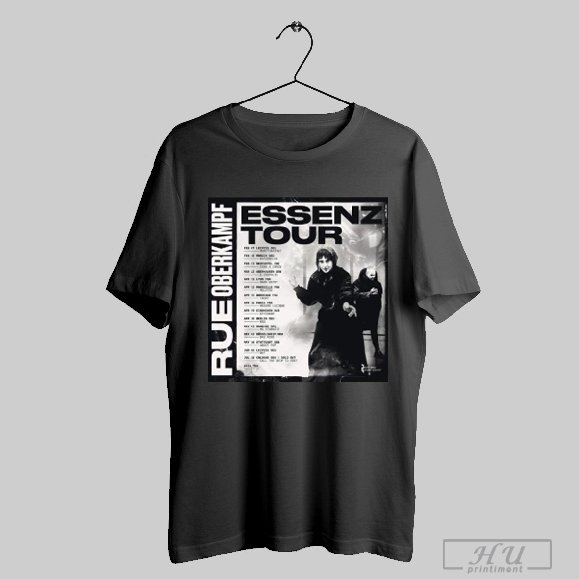 Official Rue Oberkampf Essenz Tour 2025 Shirt