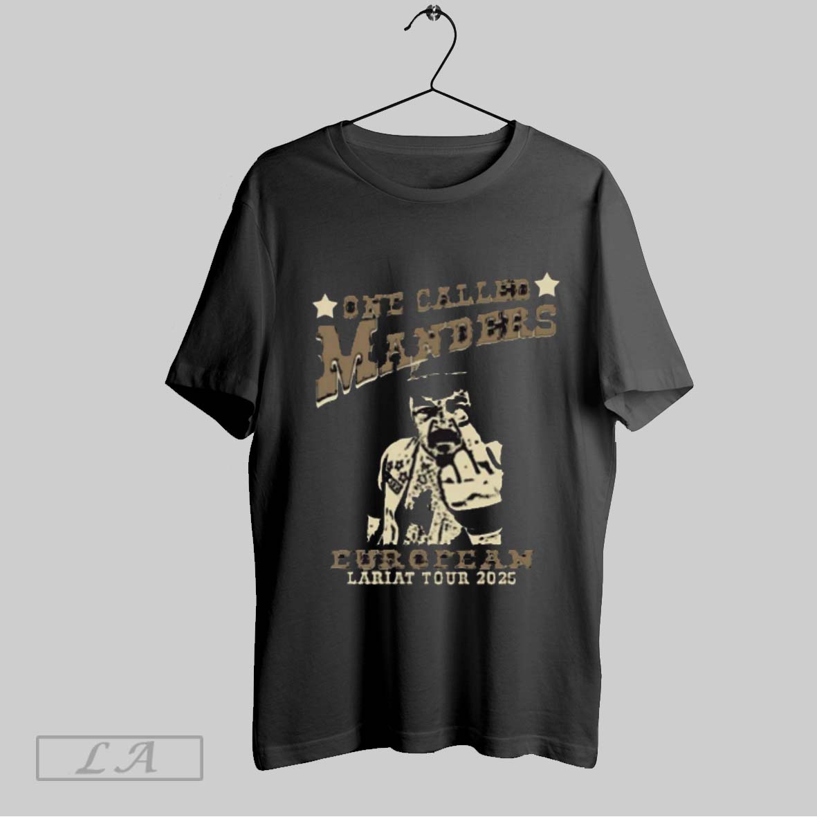 Official One Called Manders European Lariat Tour 2025 Vintage Shirt