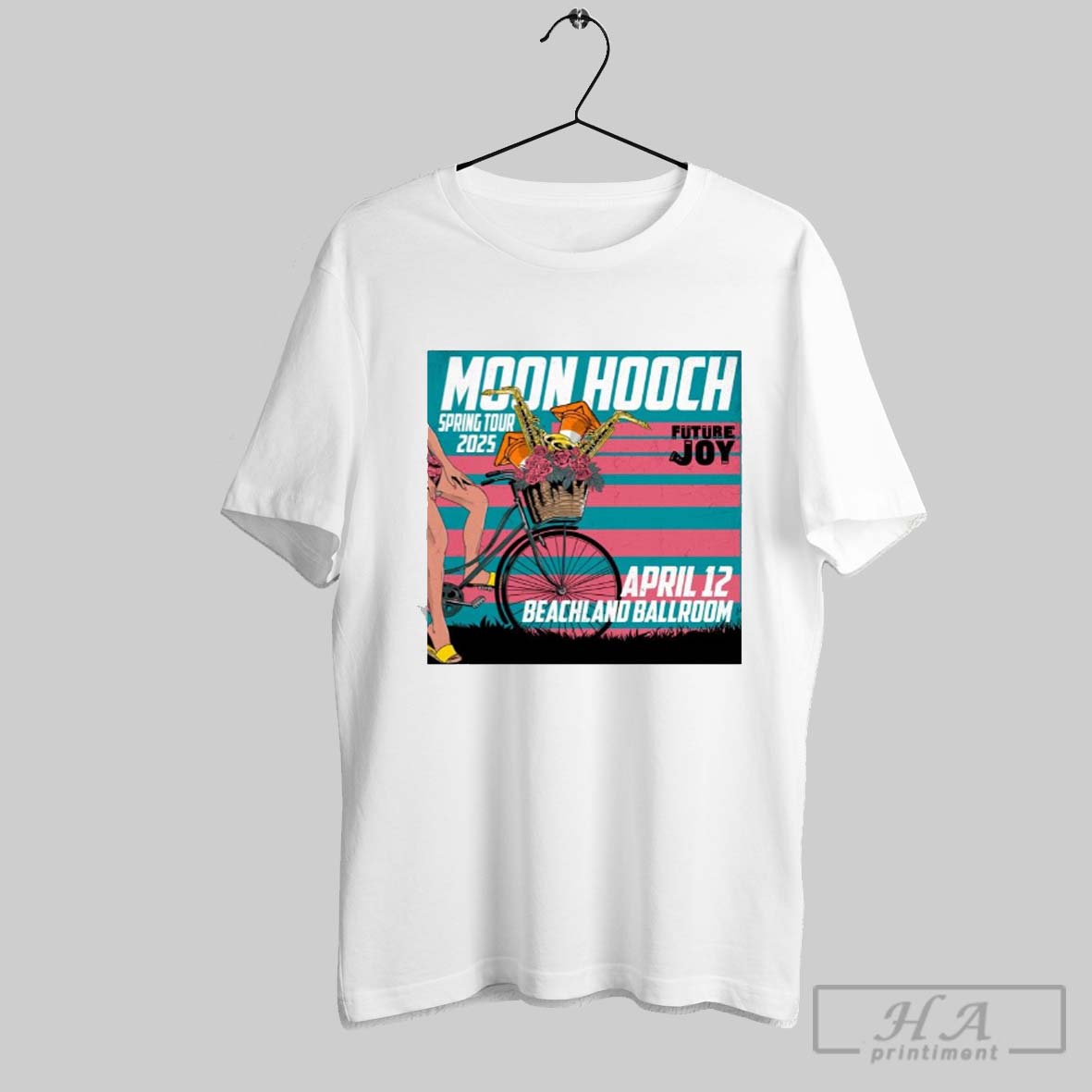 Nice Moon Hooch Future Joy April 12 Beachland Ballroom Spring Tour 2025 Shirt