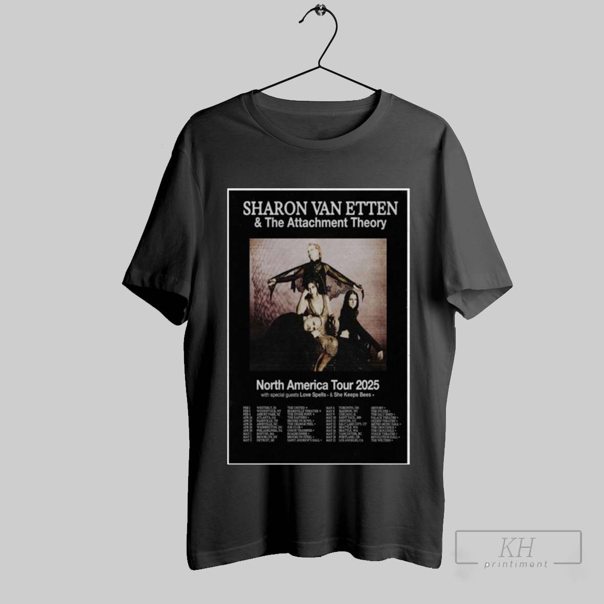 North America Tour 2025 Sharon Van Etten Poster Shirt Shirt Cutom Poster Coffee Mugs Ornaments