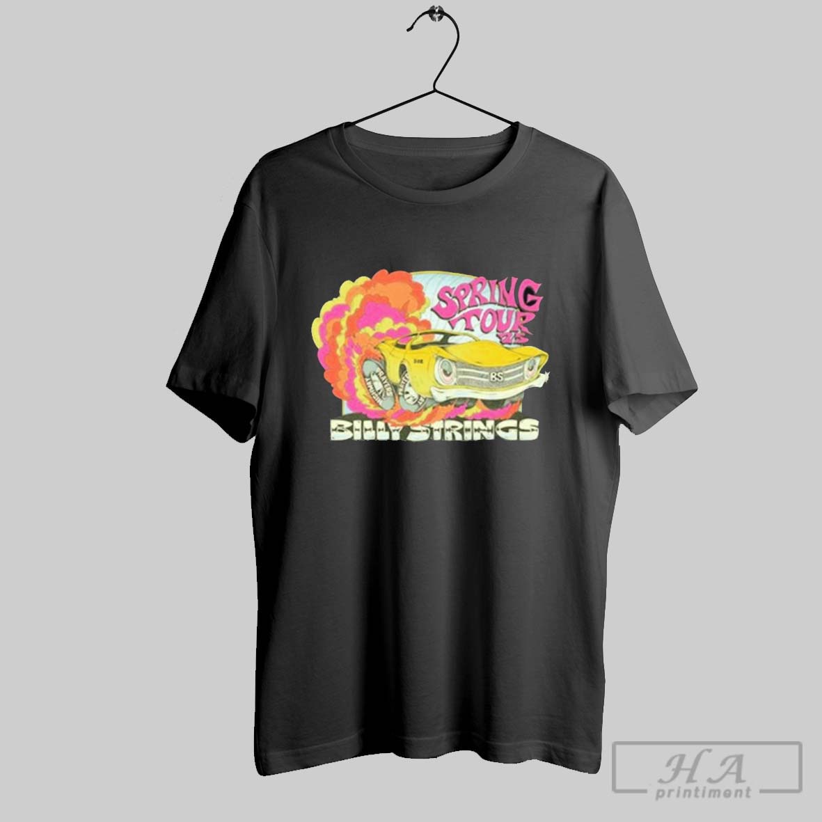 Official Billy Strings 2025 Spring Tour Painting Shirt