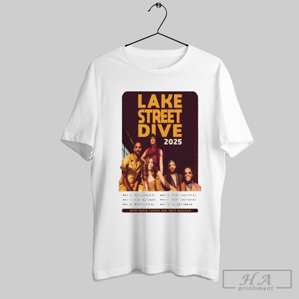 Lake Street Dive Tour May 2025 Shirt