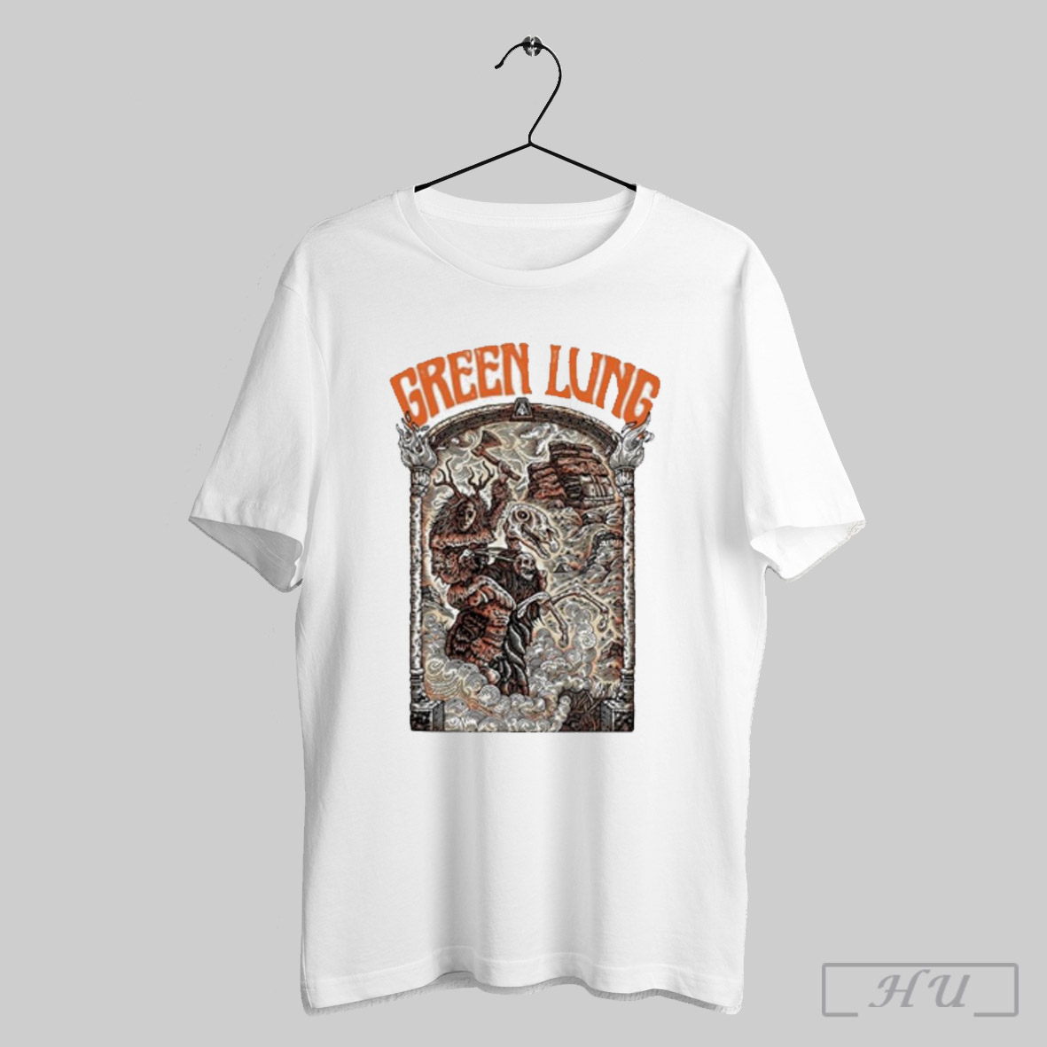 Heathen Neverland Tour 2025 Limited Green Lung Shirt