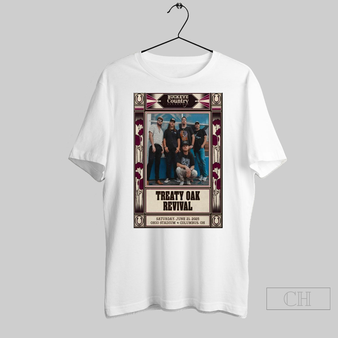 Treaty Oak Revival June 21 2025 Ohio Stadium Tour Poster Shirt Sweater