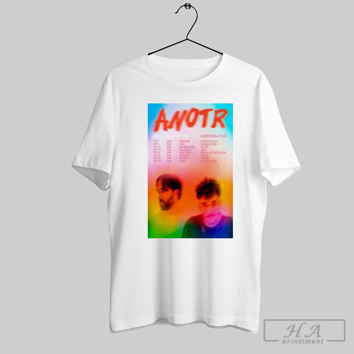 Anotr On A Trip Album World Tour 2025 Poster Shirt