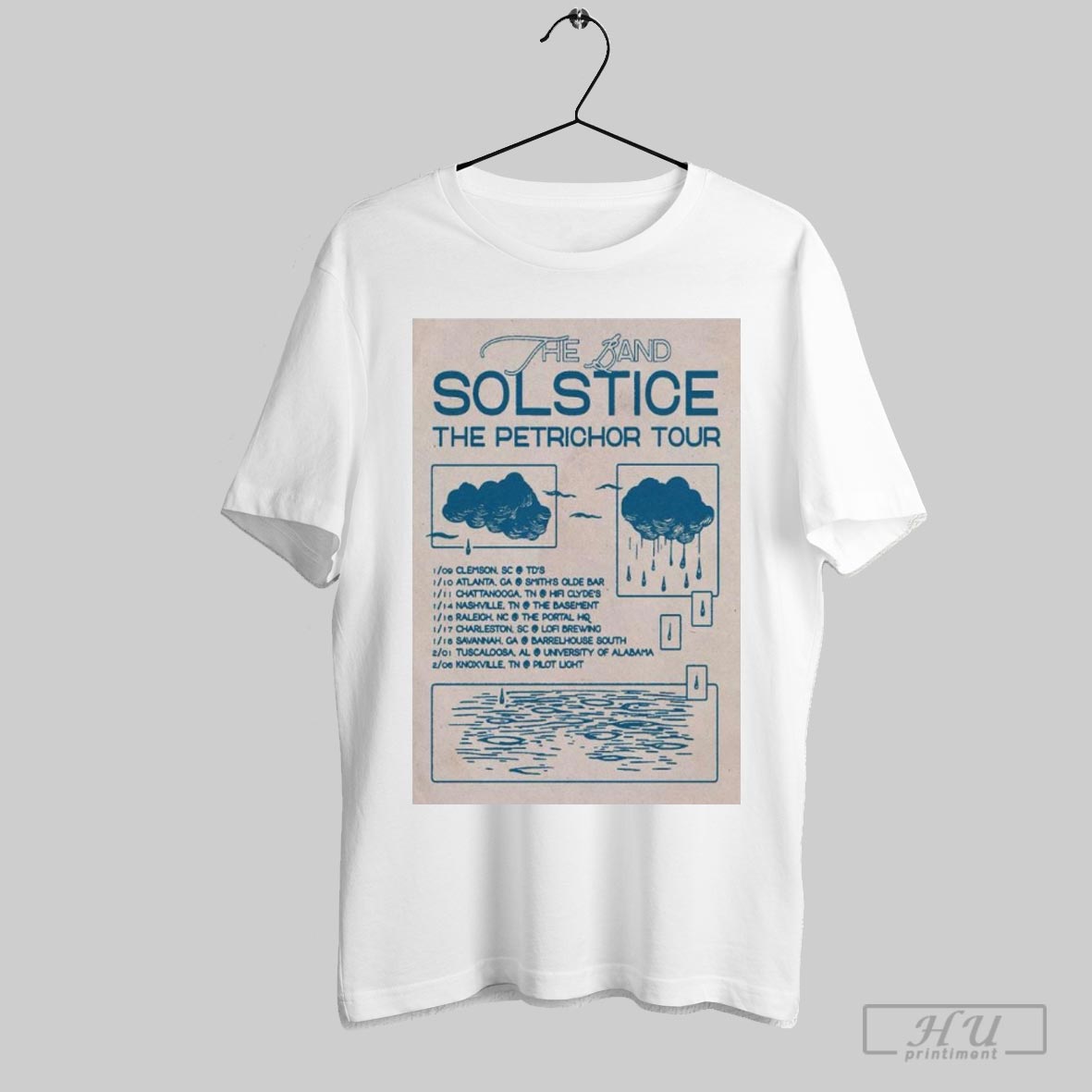 The Band Solstice 2025 The Petrichor Tour Shirt