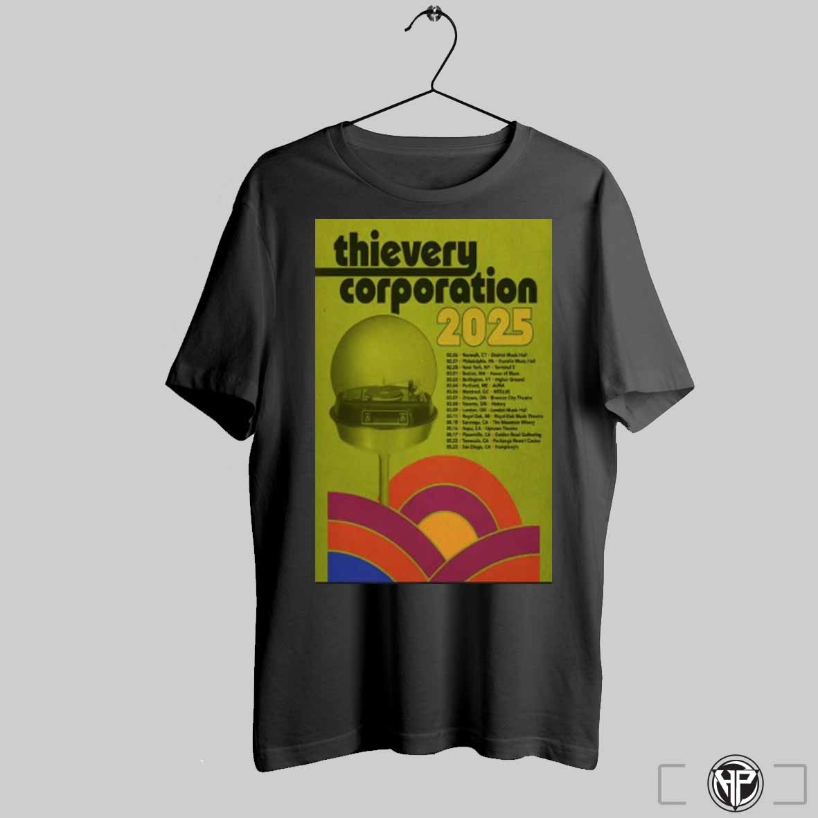 Thievery Corporation Fall Tour 2025 Poster Shirt Trendy Sweatshirt