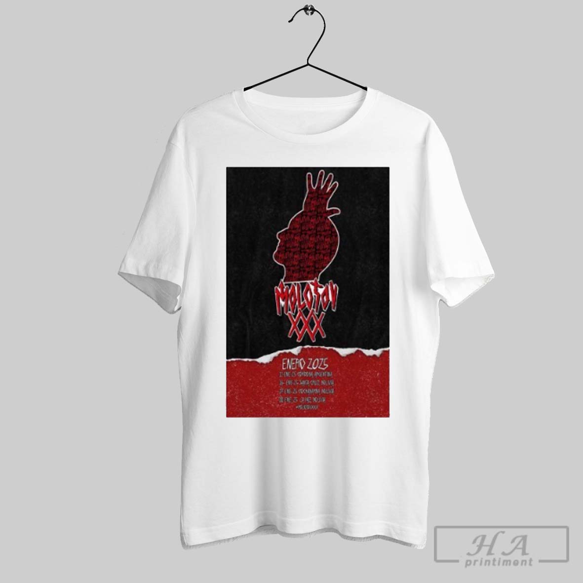 Molotov Europe Tour 2025 Poster Shirt