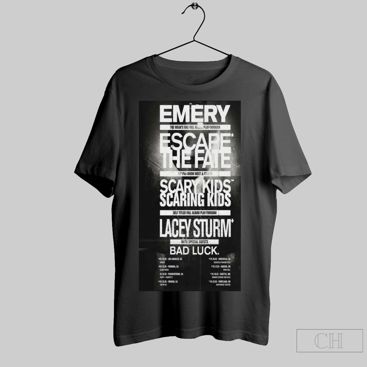 Merry King Fear Factory 2025 European Tour Poster Shirt Sweater