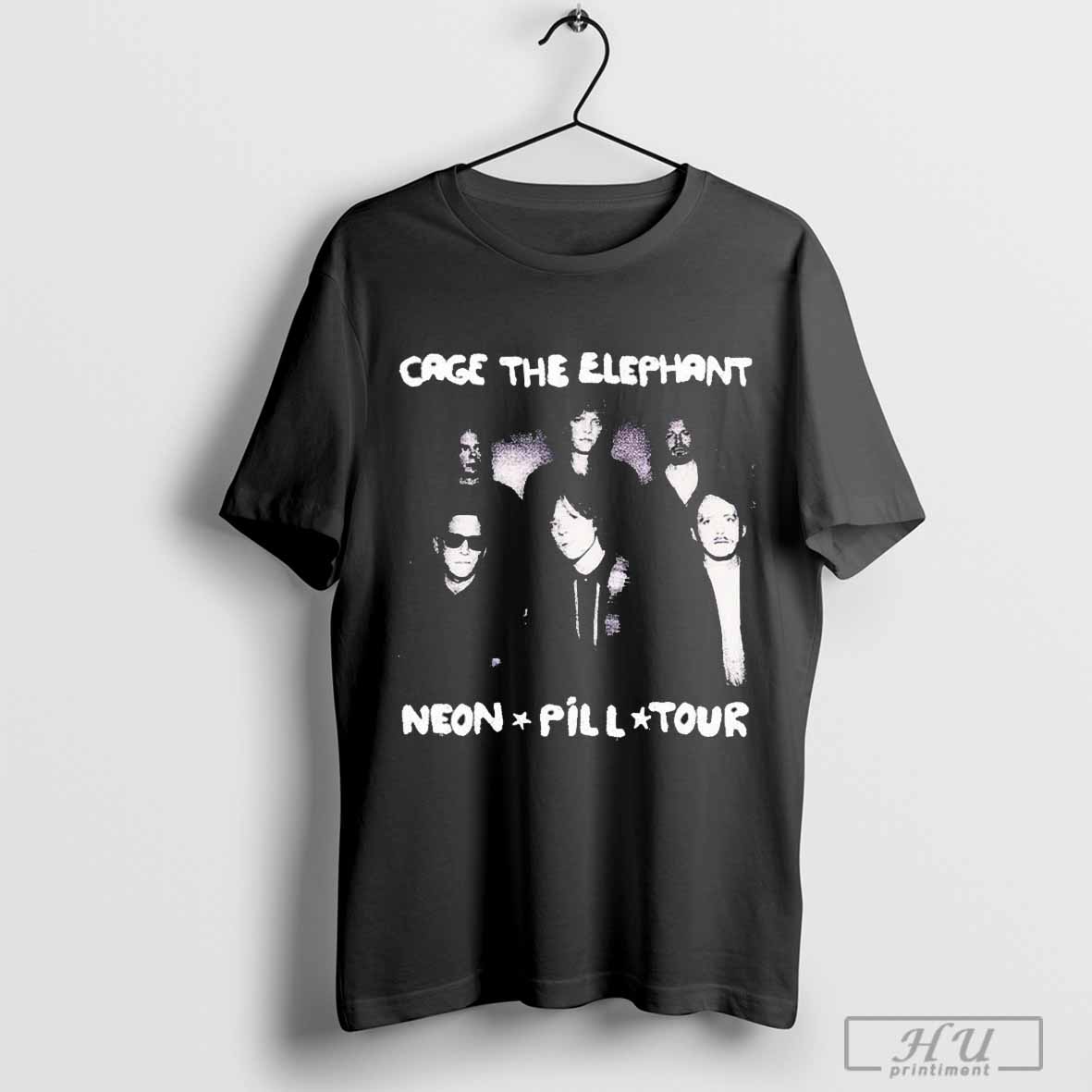 Cage The Elephant Group Po Tour 2025 Shirt