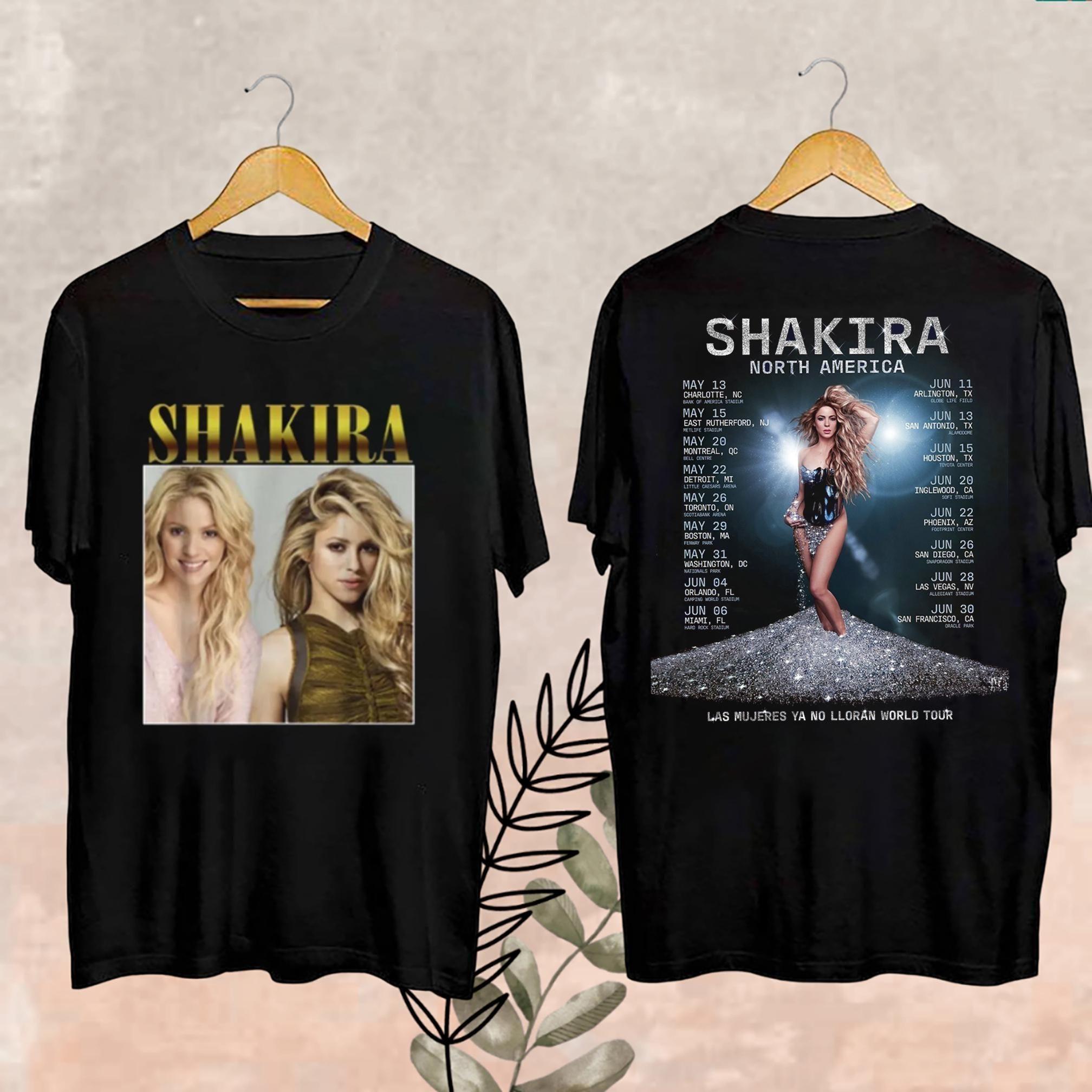 Shakira World Tour 2025 Shirt Shakira Double Side Merch