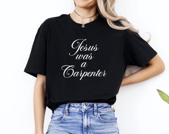 Jesus Was A Carpenter Shirt, Carpenter Concershirt, Carpenter Fan Tee, Sabriona Merch Shirt, Sabrina Tour 2025 Shirt