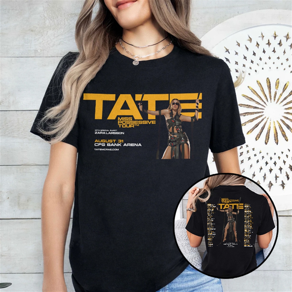 Tate Mcrae Miss Possessive Tour 2025 Shirt