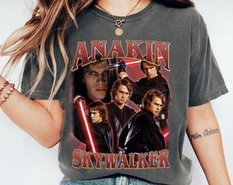 Vintage Anakin Skywalker Shirt, Anakin Skywalker Comfort Colors Shirt, Fan Tee Graphic Shirt, Gift For Women And Man Unisex Shirt