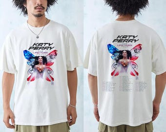 Katy Perry Graphic Shirt, Katy Perry The Lifetime Tour 2025 Shirt, Katy Perry 2025 Concert, Katy Perry Fan Gift, Katy Perry Merch, Katy Tee