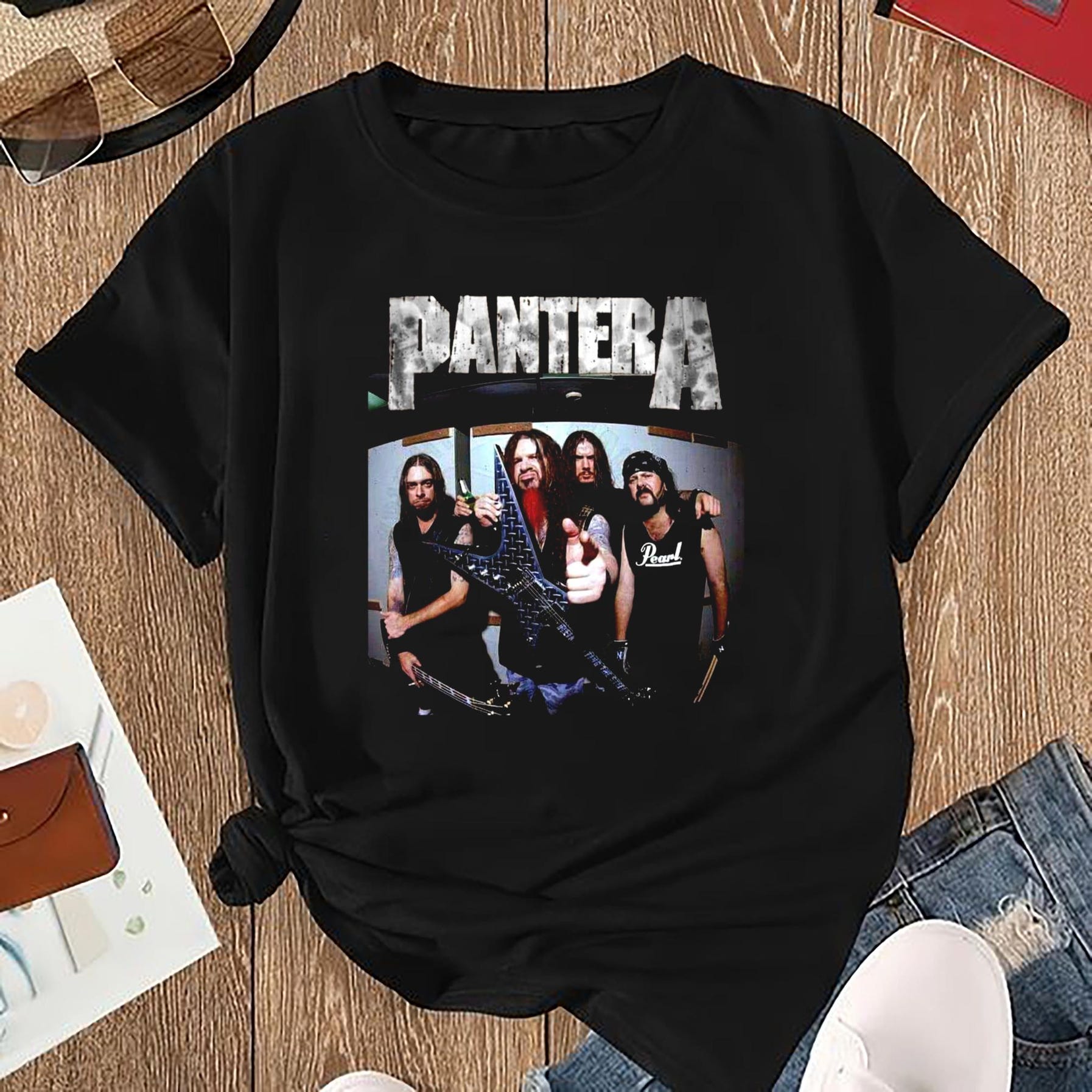 Pantera 90S Vintage Shirt, Pantera Summer Tour 2025 Shirt, Pantera Fan Gift, Rock Band Pantera Merch, Pantera Bootleg Shirt, Pantera Shirt