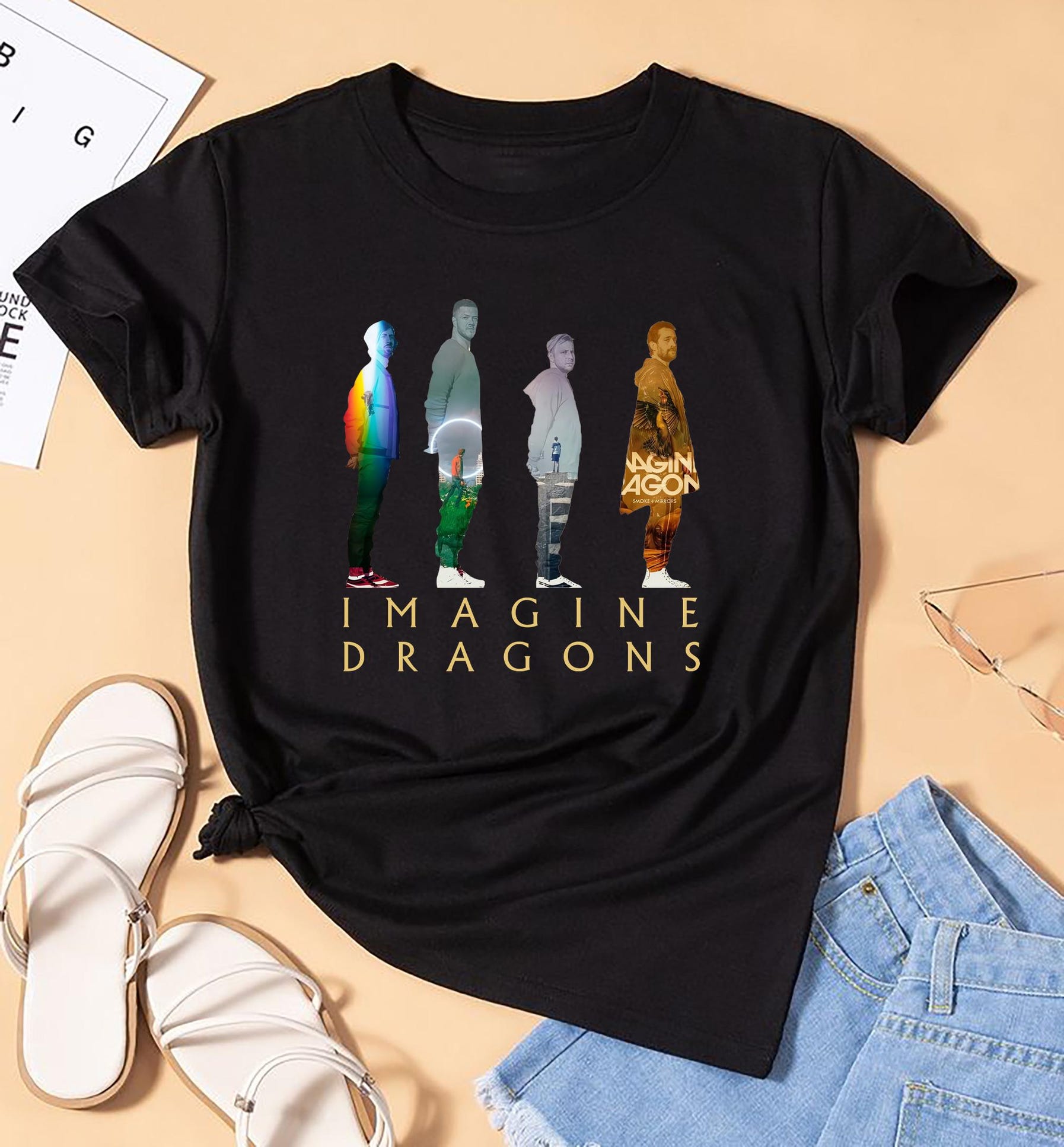 Graphic Imagine Dragons Band Shirt, Imagine Dragons Band Shirt, Imagine Dragons Fan Gift, Imagine Dragons Tour 2025, Imagine Dragons Merch