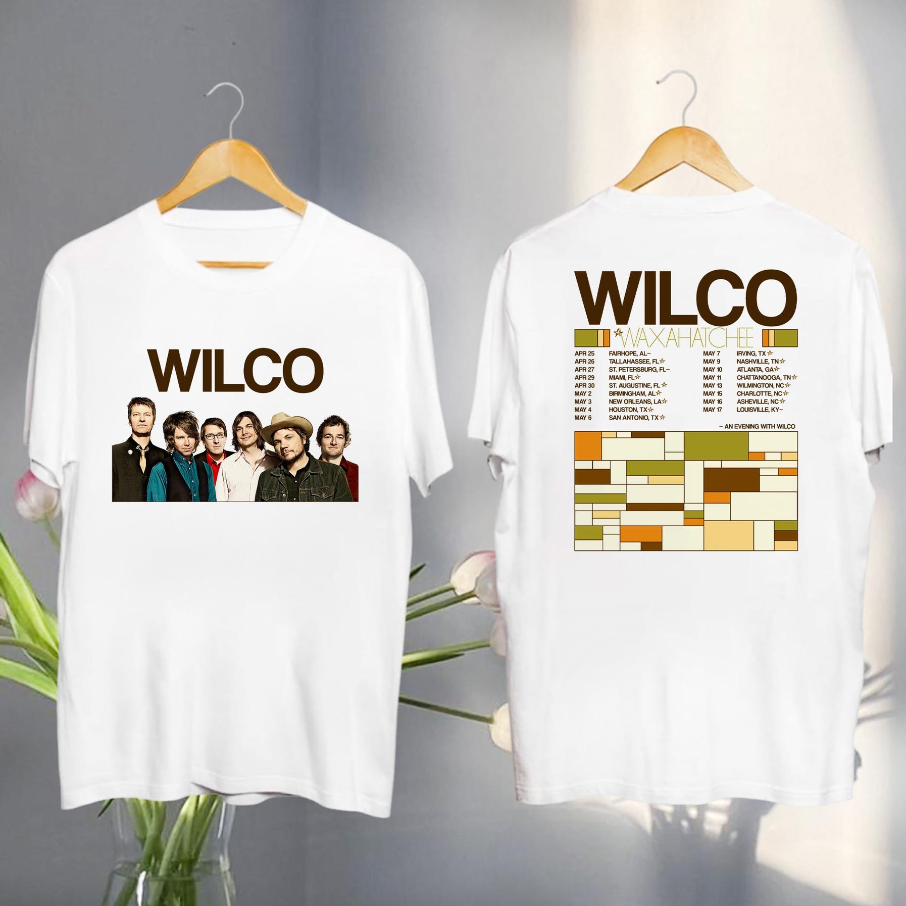 Rock Band Wilco Graphic Shirt, Wilco Sweet And Sour Spring Tour 2025 Shirt, Wilco Band 2025 Concert, Wilco Fan Gifts, Wilco Band Merch