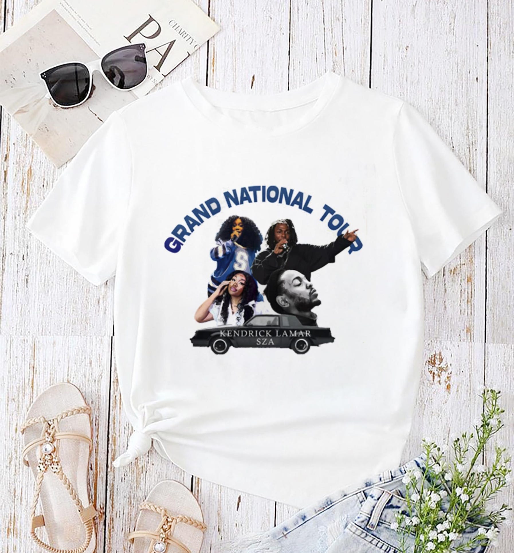 Kendrick Lamar 2025 Grand National Tour Shirt, Kendrick Lamar & Sza Signatures Shirt, Kendrick Lamar Gnx Fan Gift, Kendrick Lamar Merch