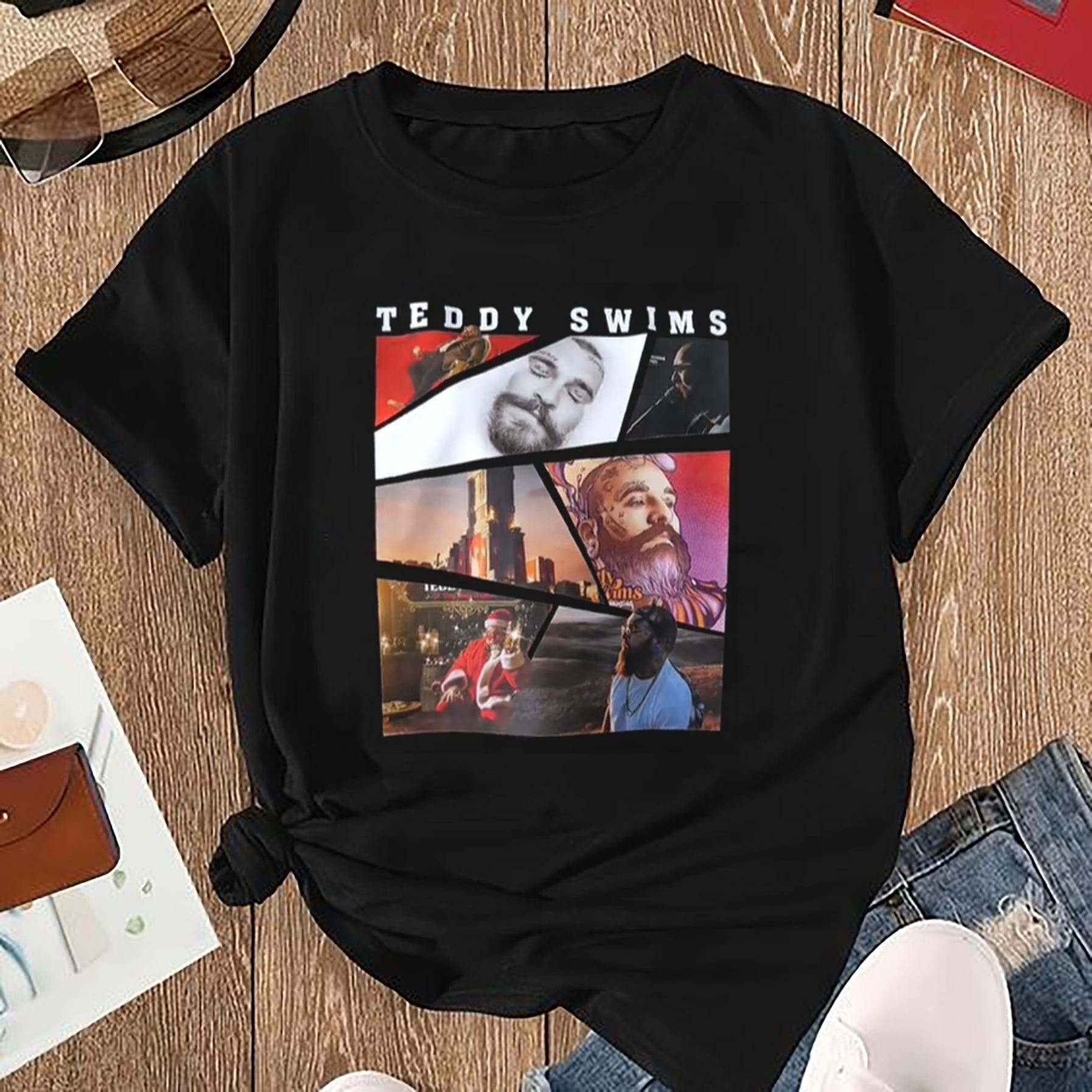 Graphic Teddy Swims Shirt, Teddy Swims Tour 2025 Shirt, 90S Vintage Teddy Swims Bootleg Shirt, Teddy Swims Fan Gift, Teddy Swims Tour Merch