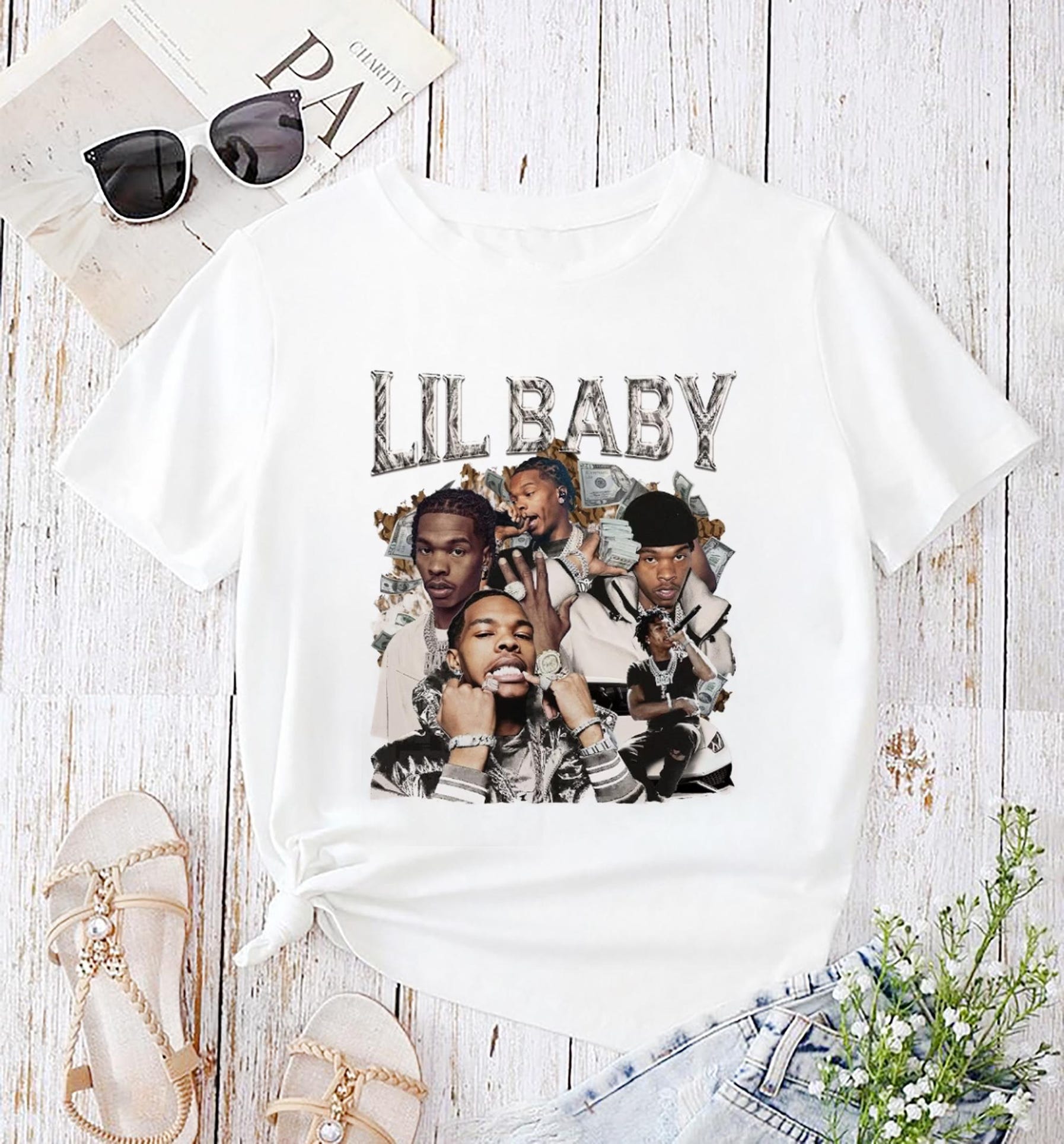 Rapper Lil Baby Bootleg Shirt, 2025 Lil Baby Wham World Tour Shirt, Lil Baby 90S Vintage Shirt, Lil Baby Fan Gifshirt, Lil Baby Merch