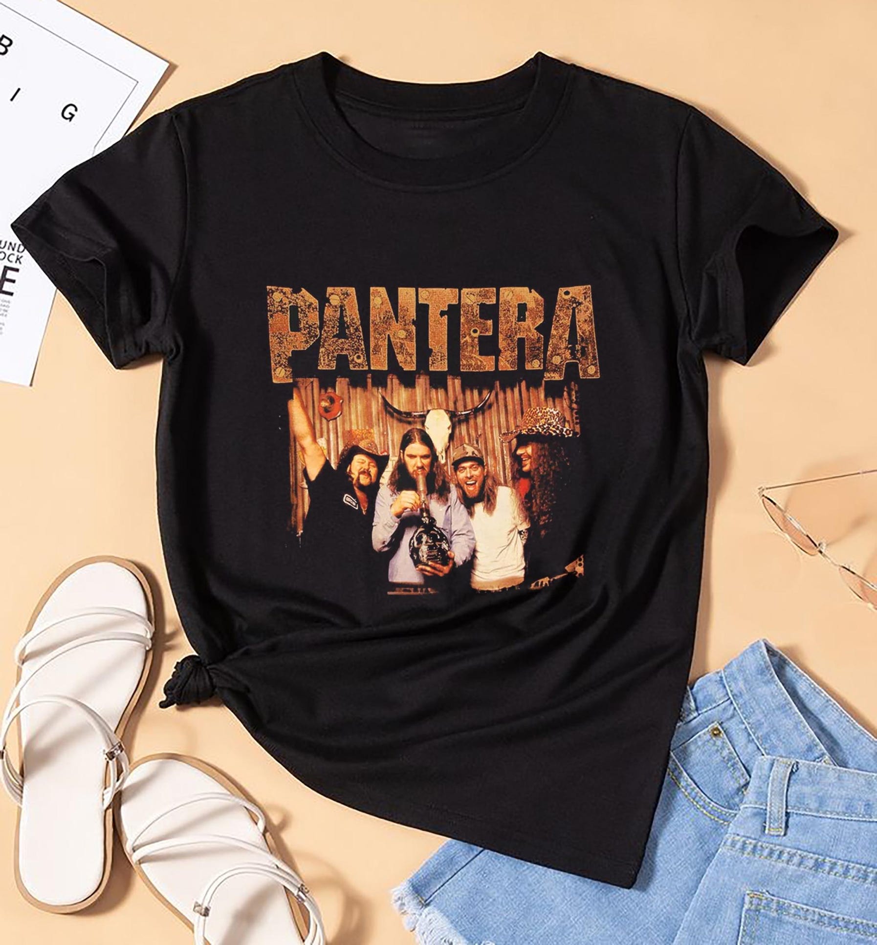 Pantera Band Po 2025 Shirt, Pantera Tee, Pantera Unisex Tour Shirt, Pantera Shirt, Pantera The Heaviest Tour Shirt