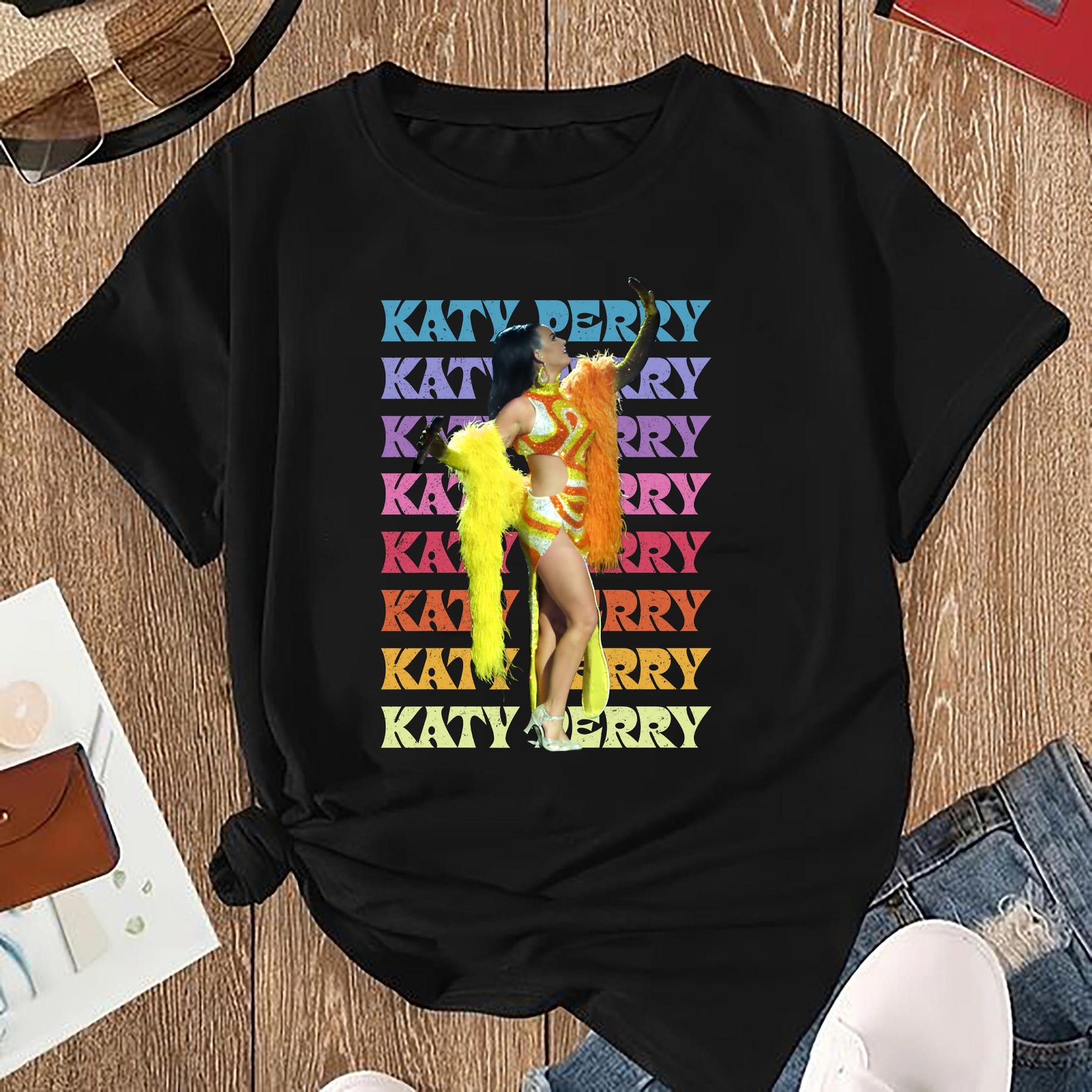 Katy Perry 90S Vintage Shirt, Katy Perry World Tour 2025 Shirt, Katy Perry, Katy Perry Fan Gift, Katy Perry Merch, Katy Perry Graphic Shirt