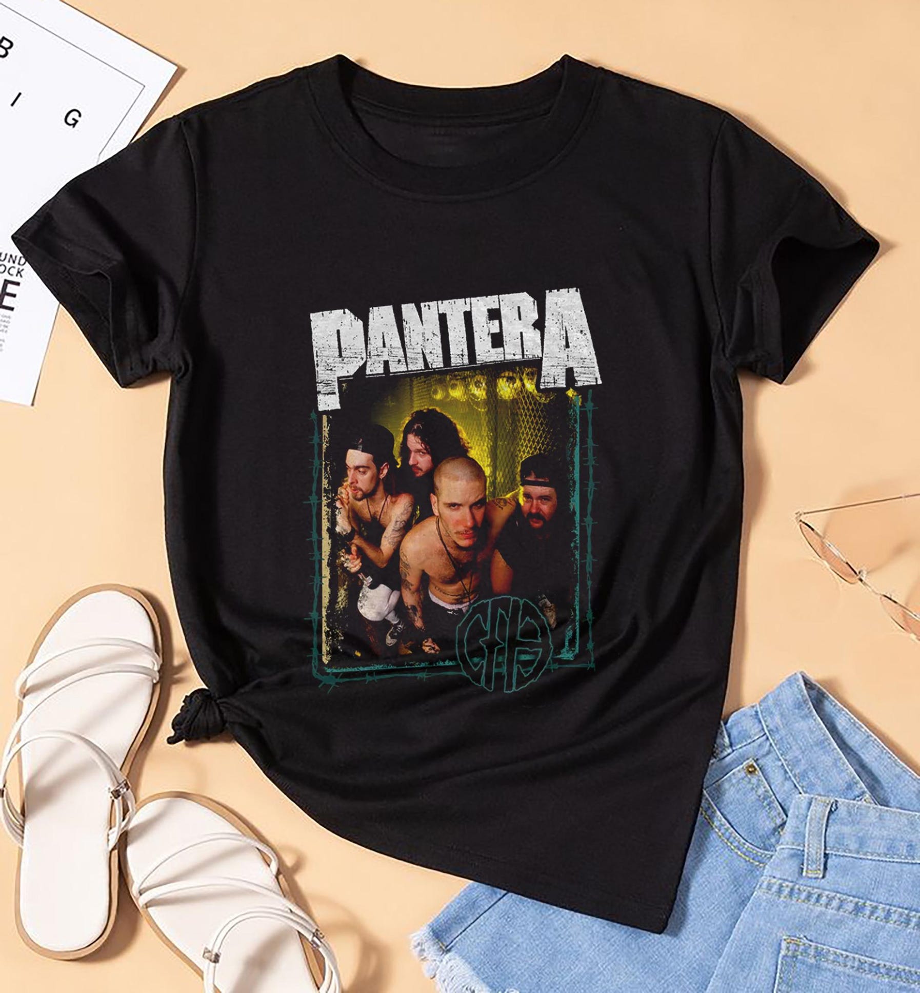 Pantera Graphic Shirt, Pantera Tee, Pantera Unisex Tour 2025 Shirt, Pantera Shirt, Pantera The Heaviest Tour, Pantera Fan Gift, Pantera Merch