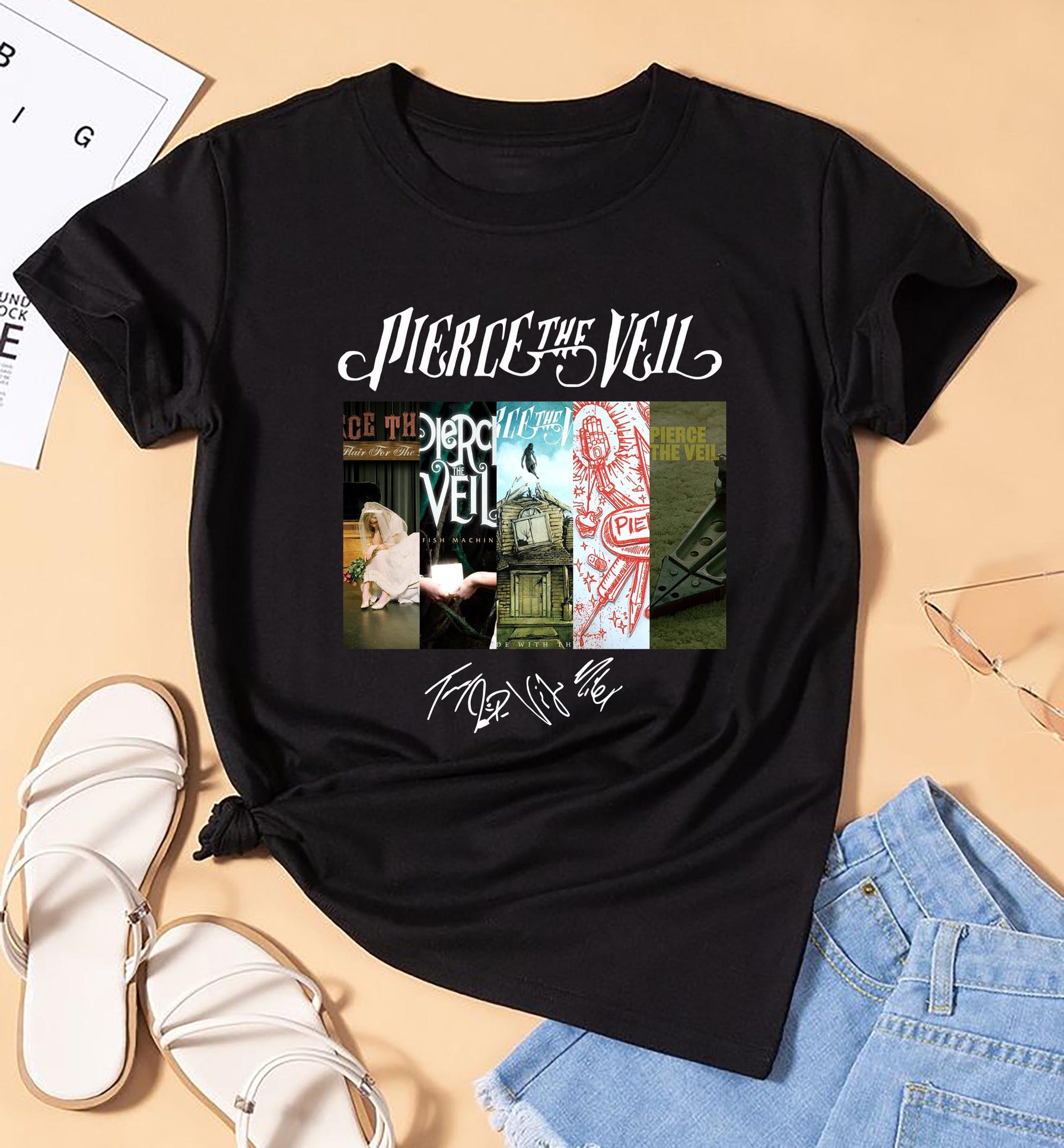 Pierce The Veil 90S Vintage, Pierce The Veil Rock Band Shirt, 2025 Pierce The Veil Tour, Pierce The Veil Fan Shirt, Pierce The Veil Merch