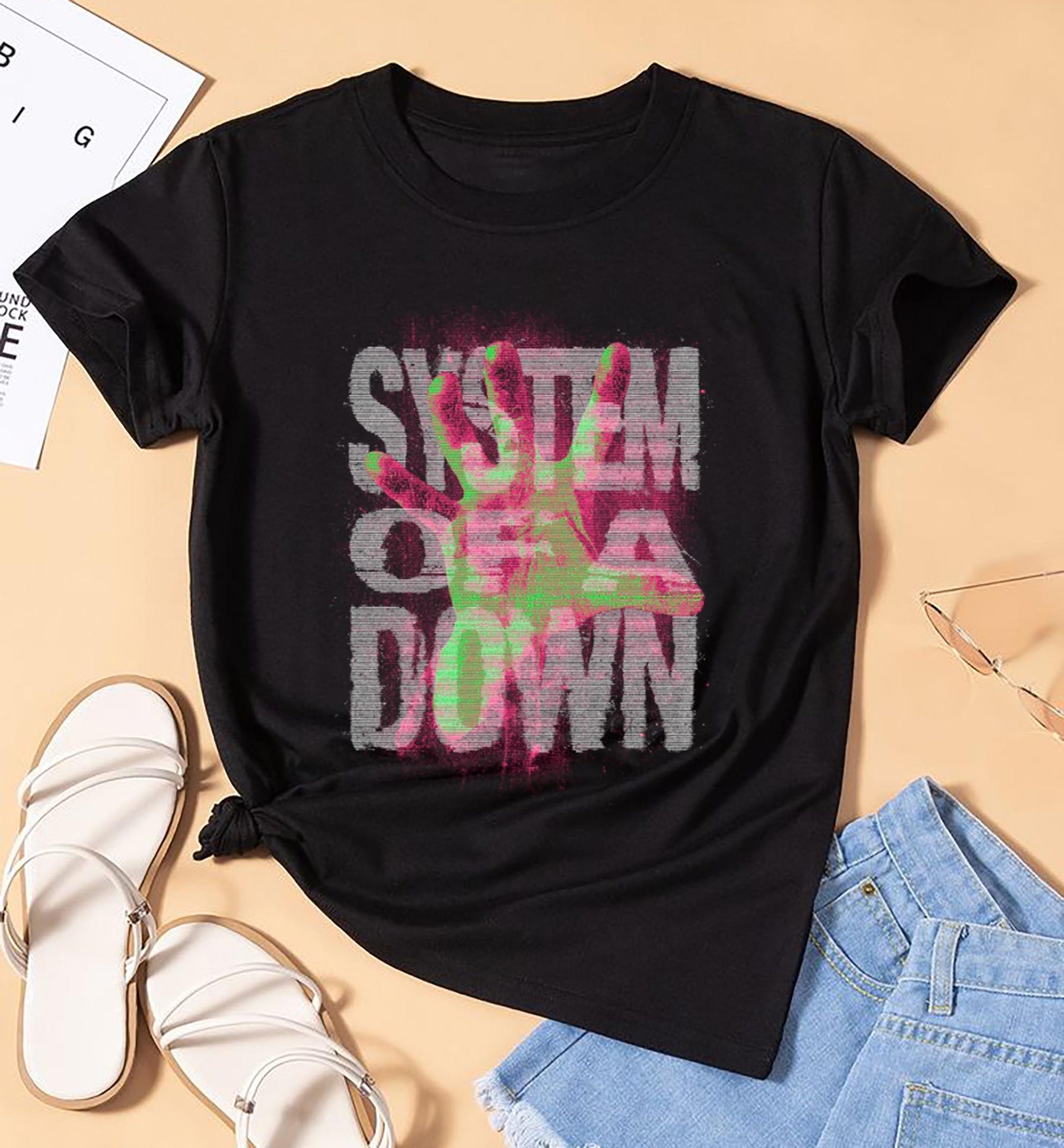 System Of A Down Shirt, Graphic System Of A Down Shirt, System Of A Down Tour 2025 Shirt, System Of A Down Fan Gift, System Of A Down Tee