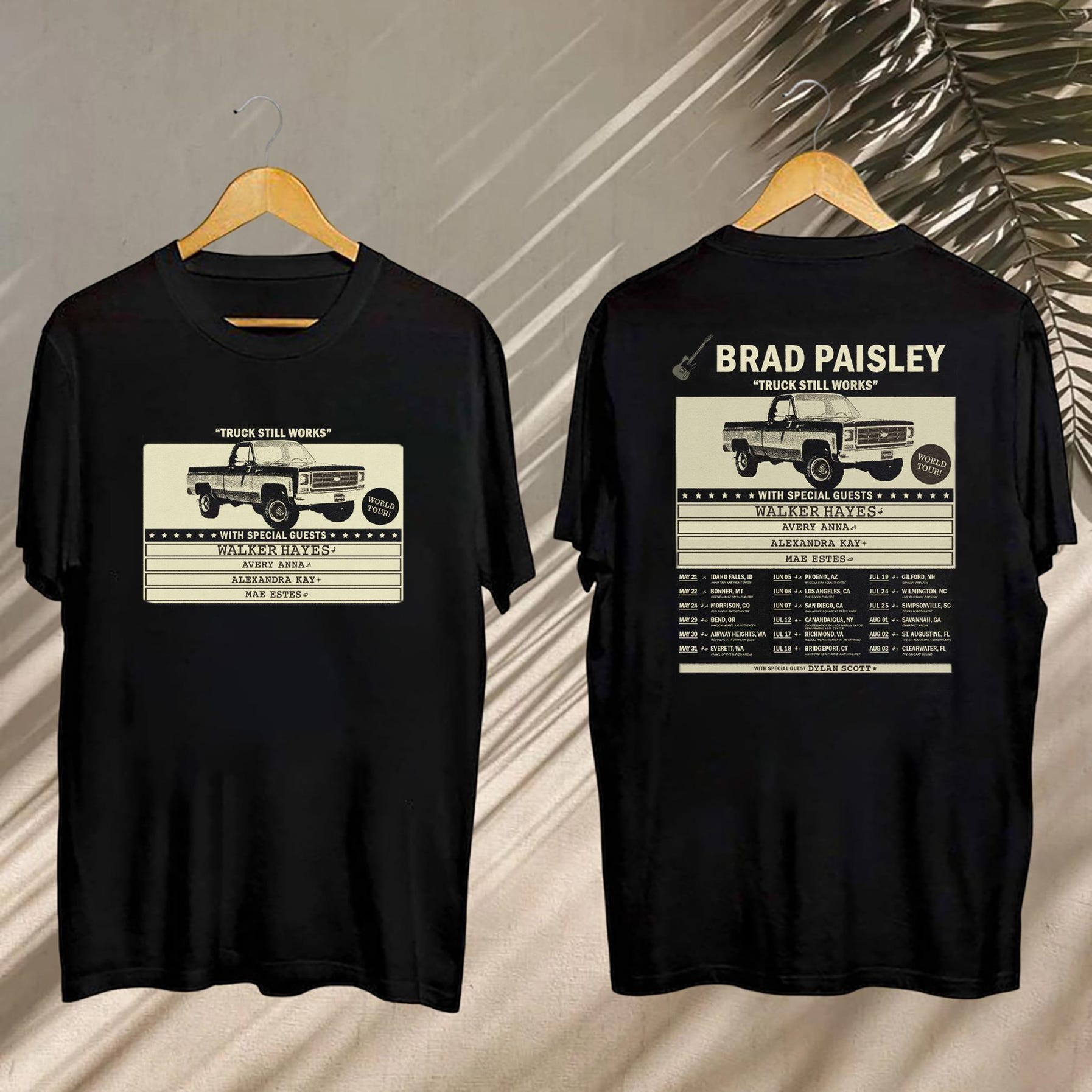 Truck Still Works World Tour 2025 Brad Paisley Shirt, Brad Paisley Gift, Brad Paisley Concert, Brad Paisley Fan Shirt, Brad Paisley Merch