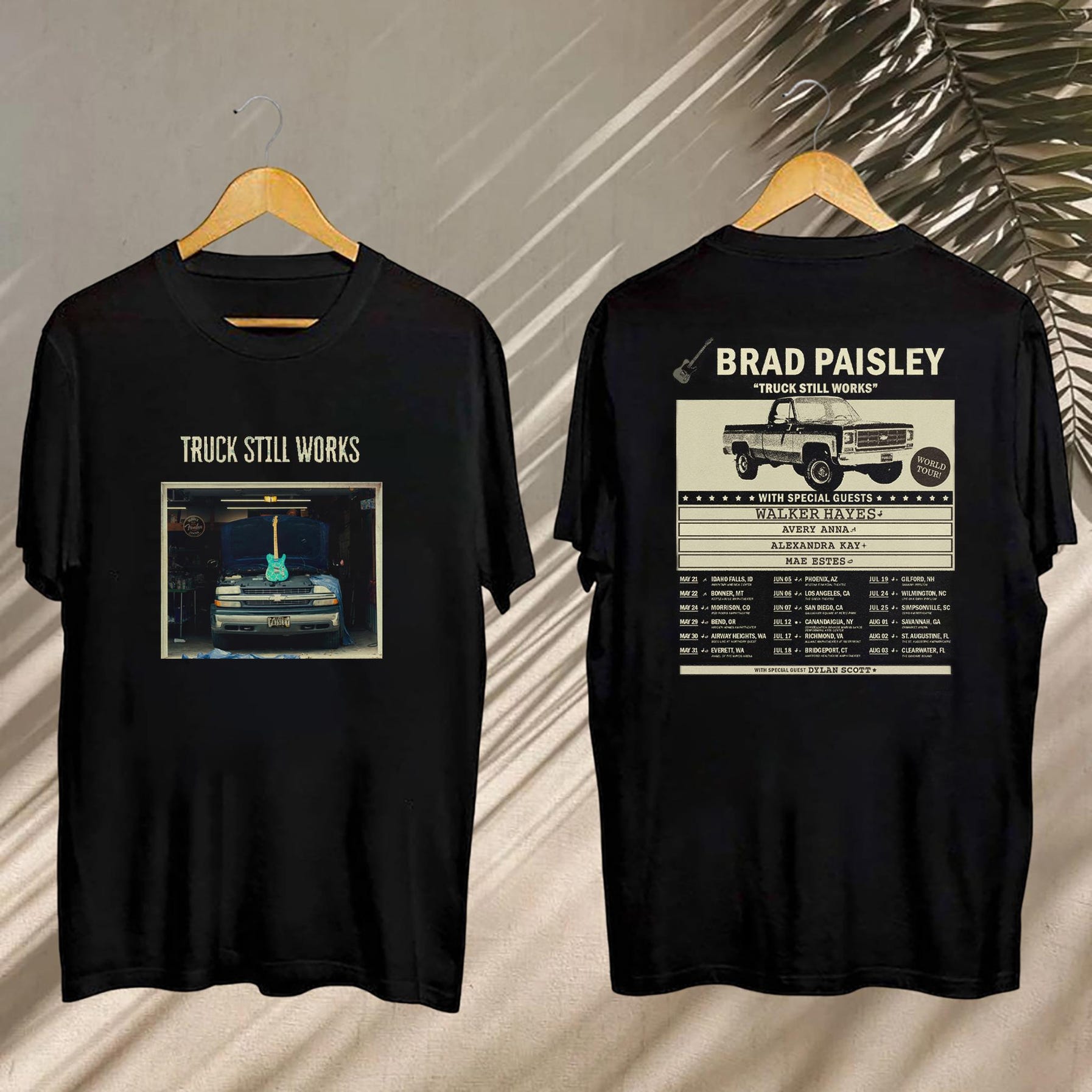 Truck Still Works World Tour 2025 Shirt, Brad Paisley Tee, Brad Paisley Shirt, Brad Paisley Concert