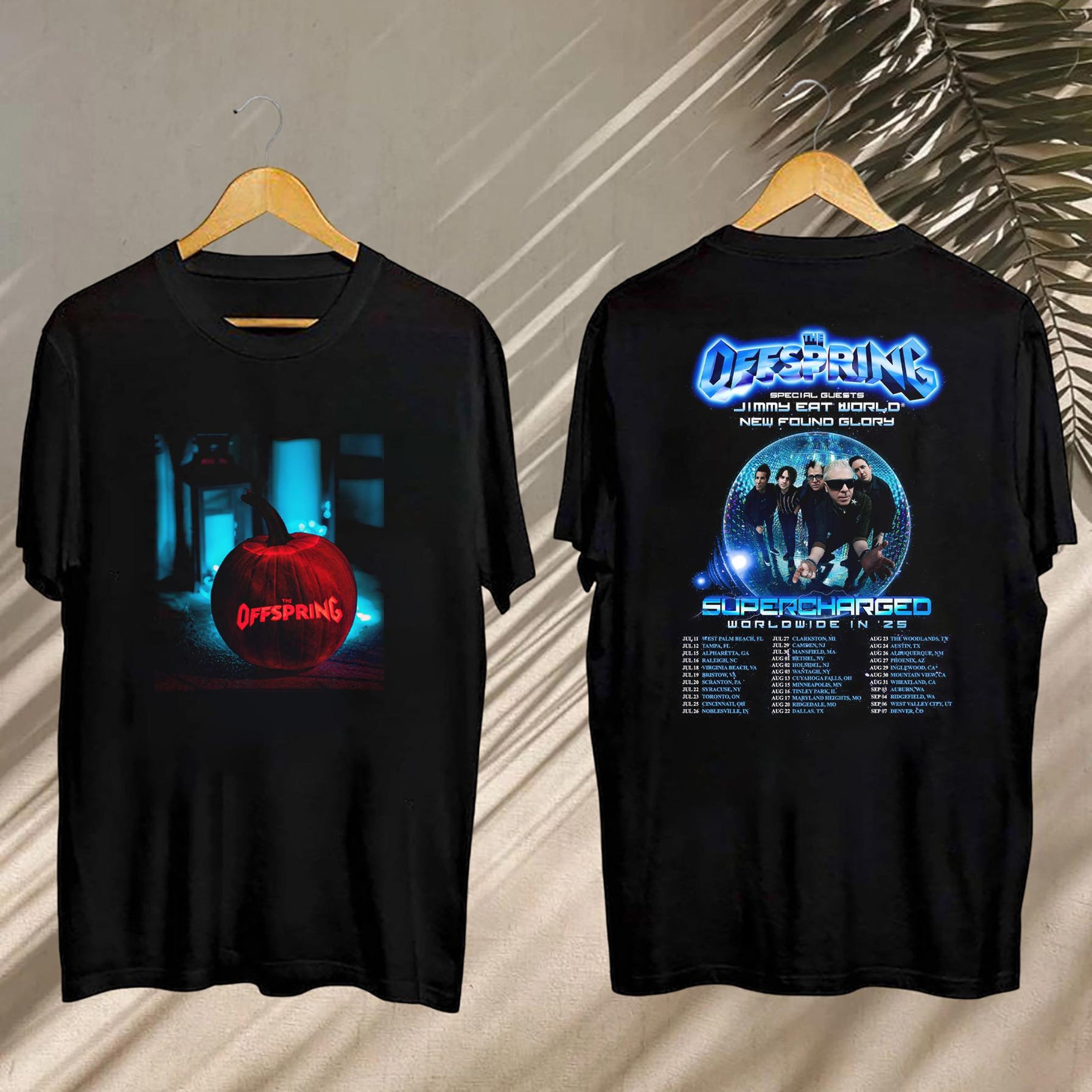 Supercharged Worldwide In '25 Shirt, The Offspring Shirt, The Offspring, The Offspring Concert, The Offspring Fan Shirt, The Offspring Merch