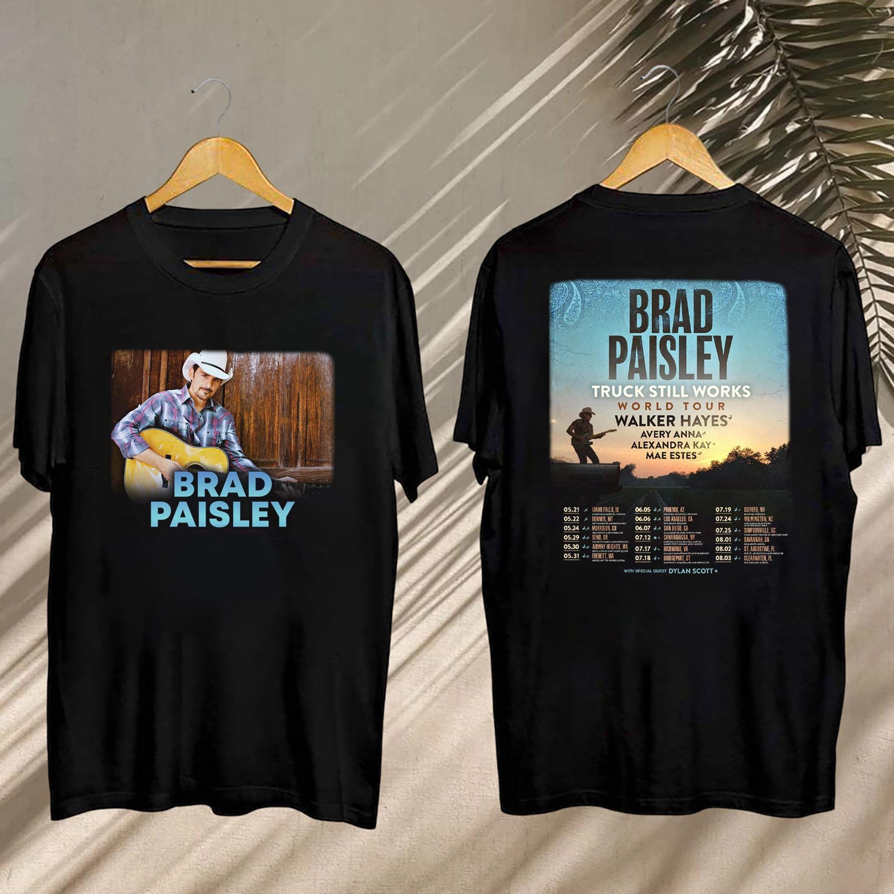 Graphic Brad Paisley Truck Still Works World Tour 2025 Shirt, Brad Paisley Shirt