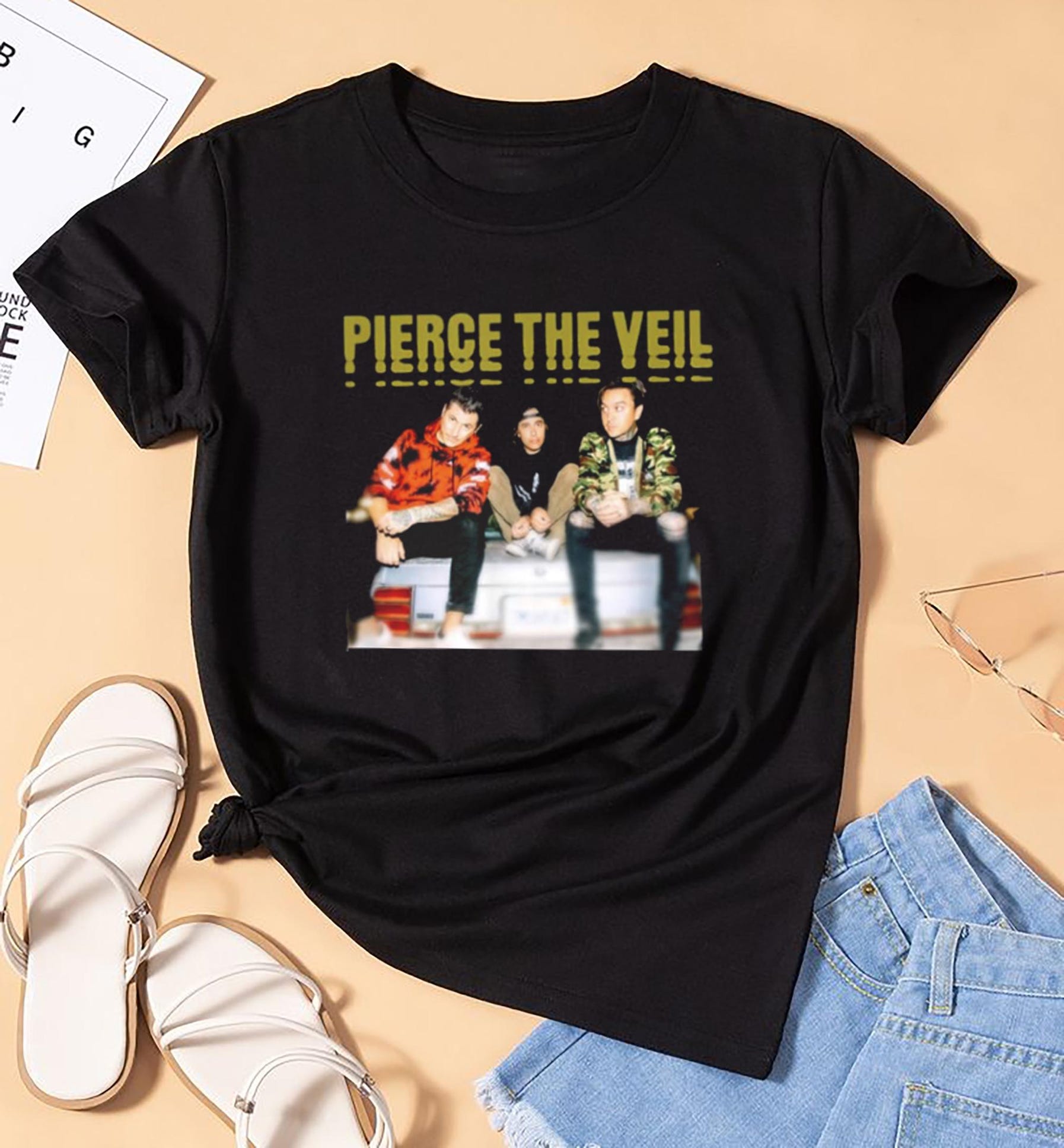 Pierce The Veil Fan Shirt, 90S Vintage Pierce The Veil Shirt, Pierce The Veil Rock Band, 2025 Pierce The Veil Tour, Pierce The Veil Merch