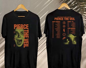 Pierce The Veil I Can'T Hear You Tour 2025 Shirt, Pierce The Veil Concert 2025, Pierce The Veil Fan Shirt, Pierce The Veil Merch, Rock Music