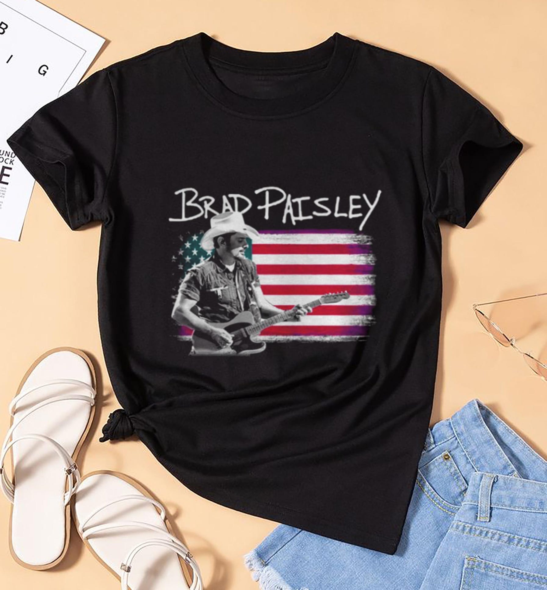 Unisex Brad Paisley Fan Shirt, Brad Paisley Tee, Brad Paisley Shirt, Brad Paisley Shirt, Brad Paisley Concert, Brad Paisley Tour Merch